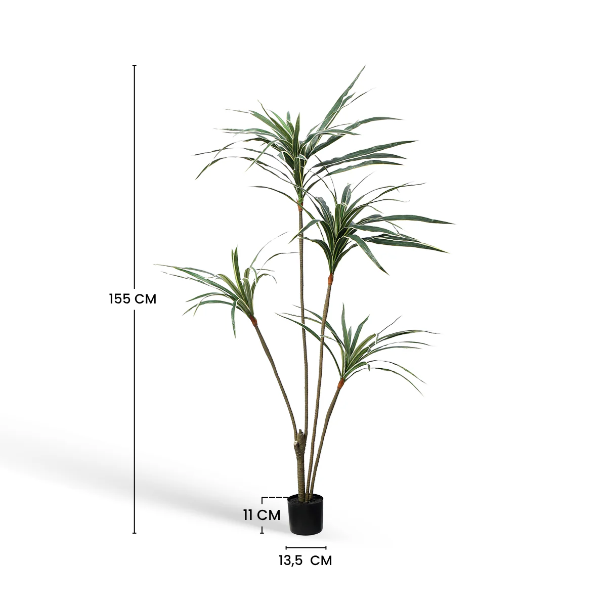 Arbre Yucca en Pot 155 cm - Image 6