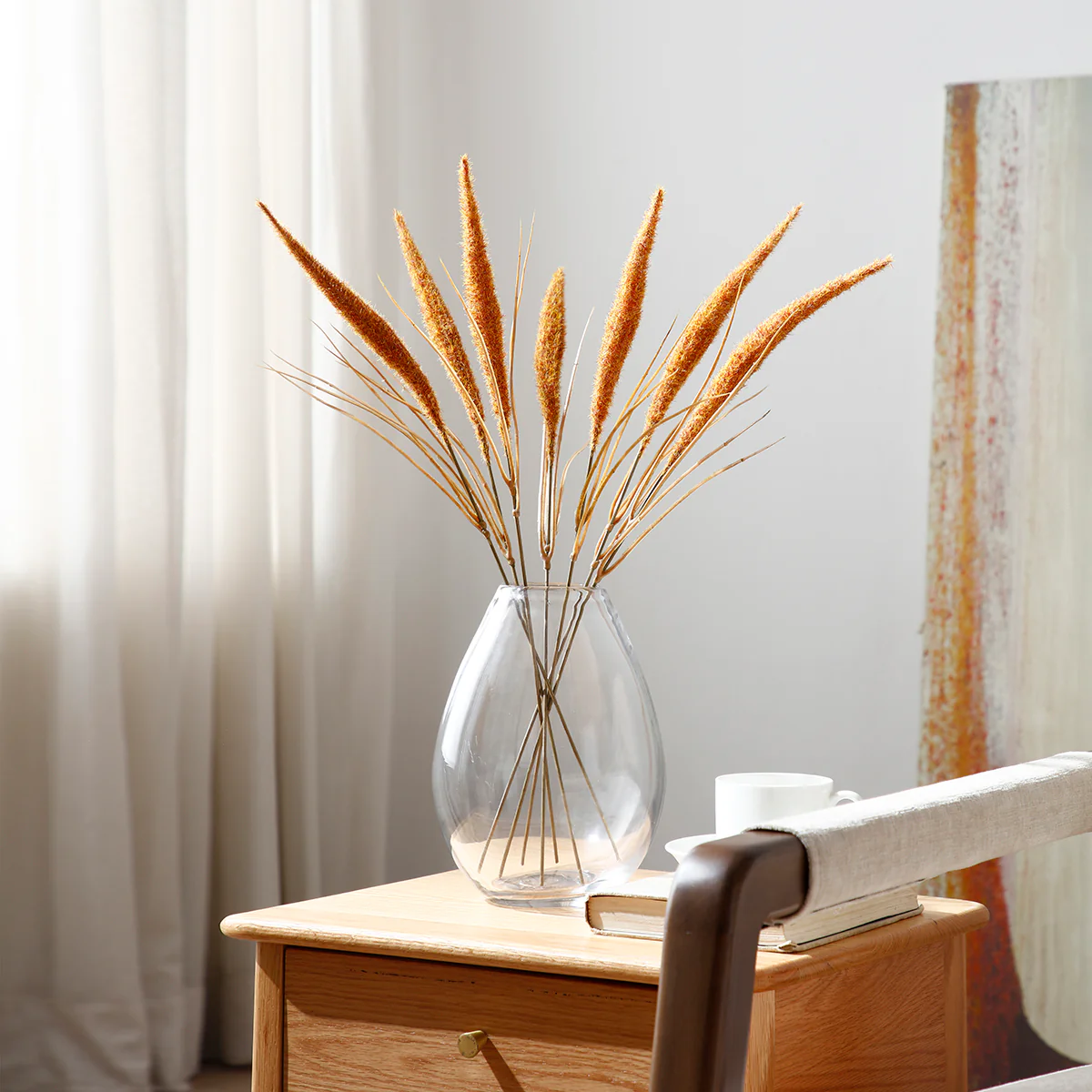Bouquet de Pampa 7 tiges 50 cm - Image 18