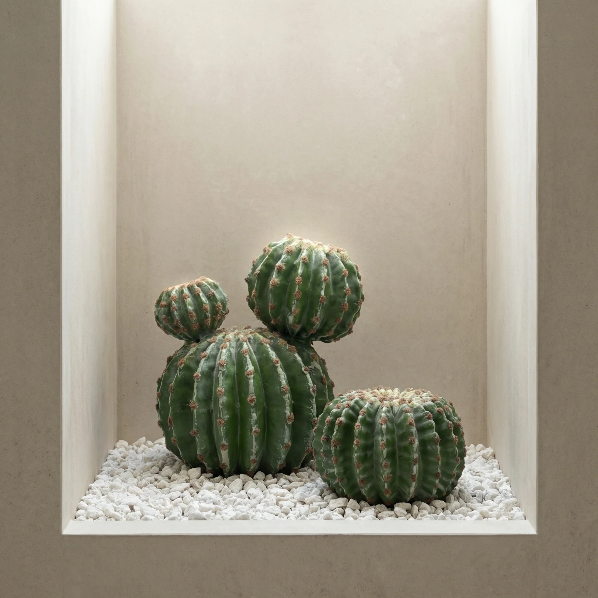 Cactus rond en pot 32 cm - Image 2