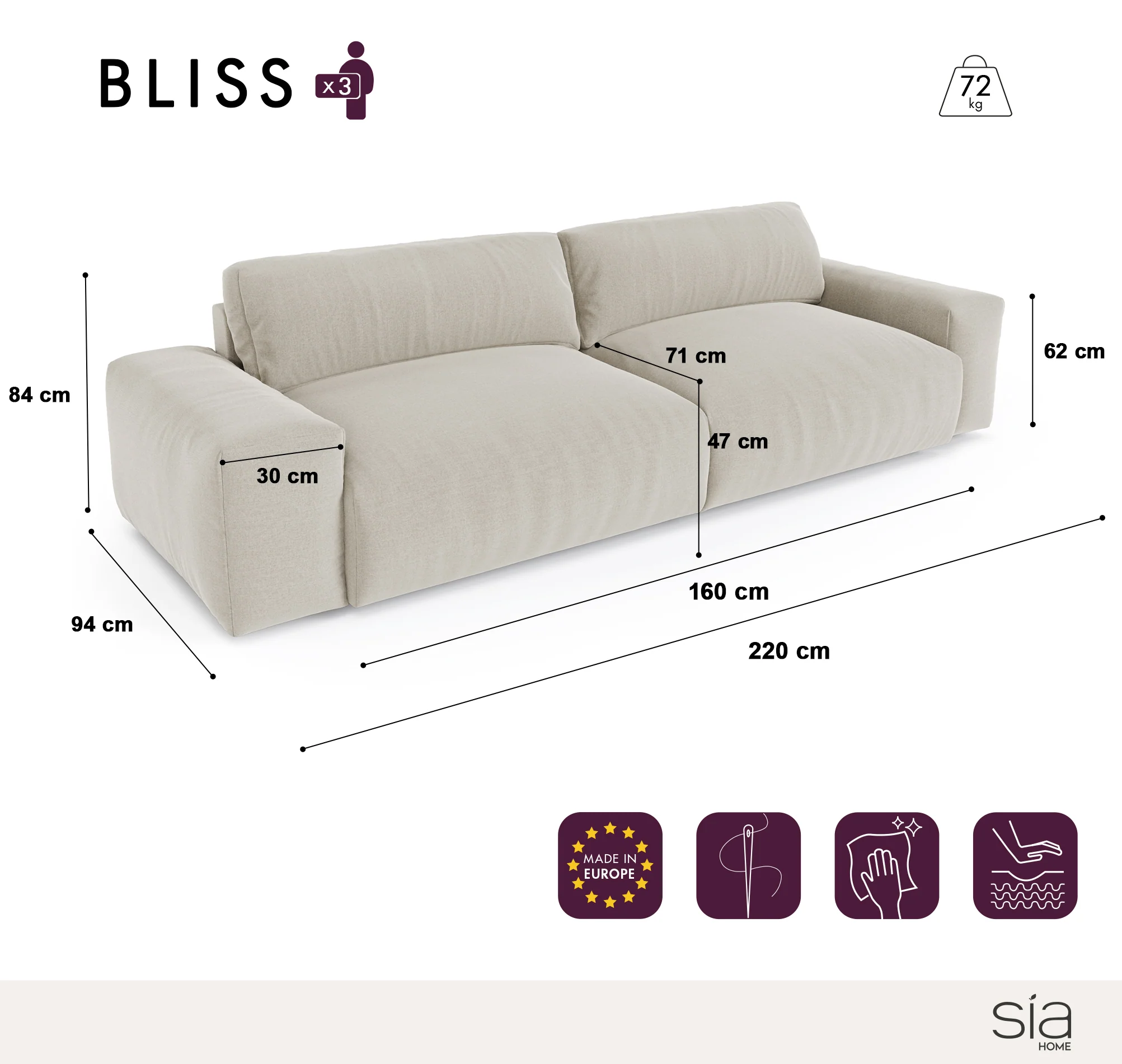 Canapé Bliss - Image 6