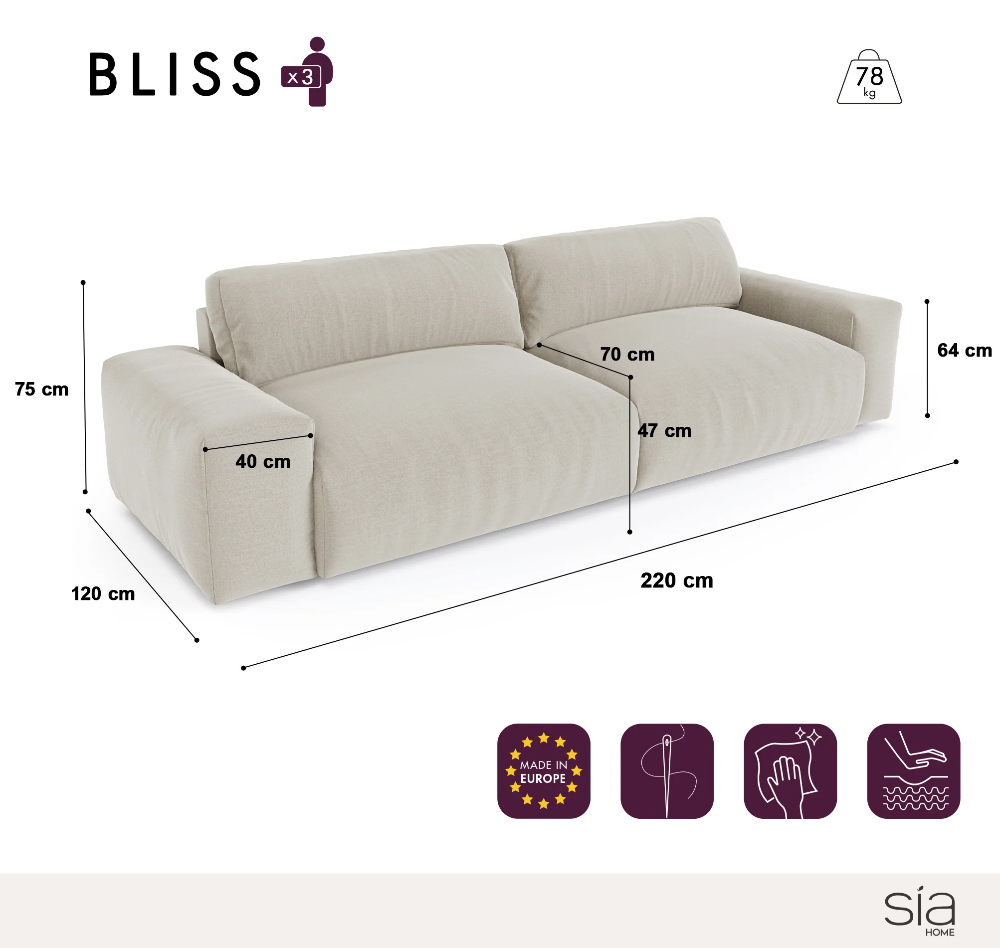 Canapé Bliss - Image 6