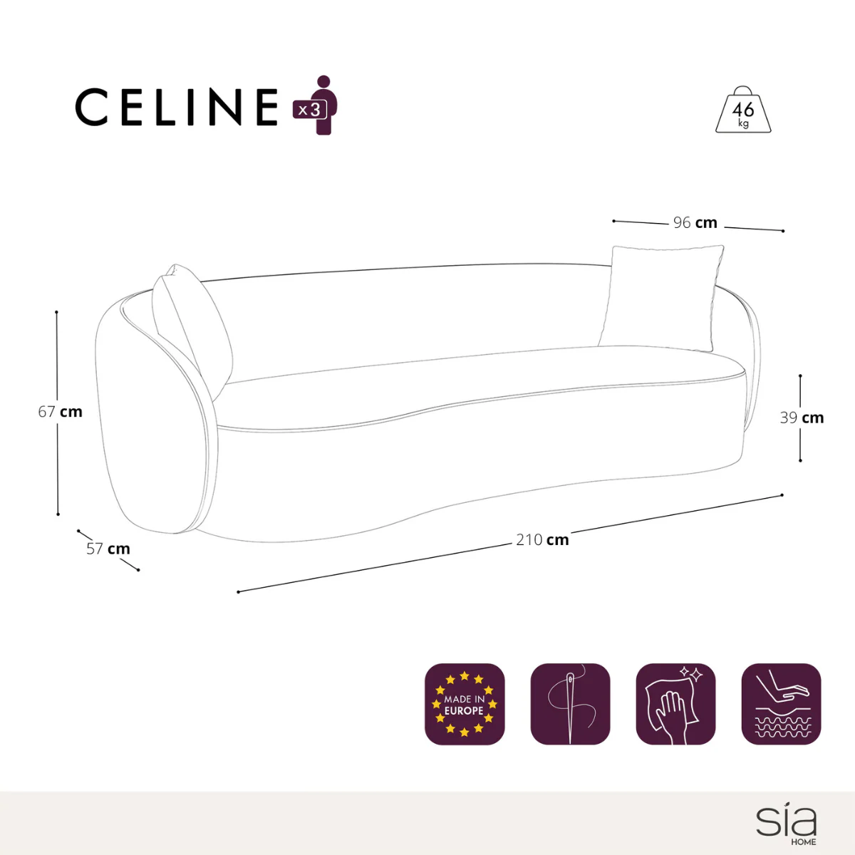 Canapé Céline - Image 6