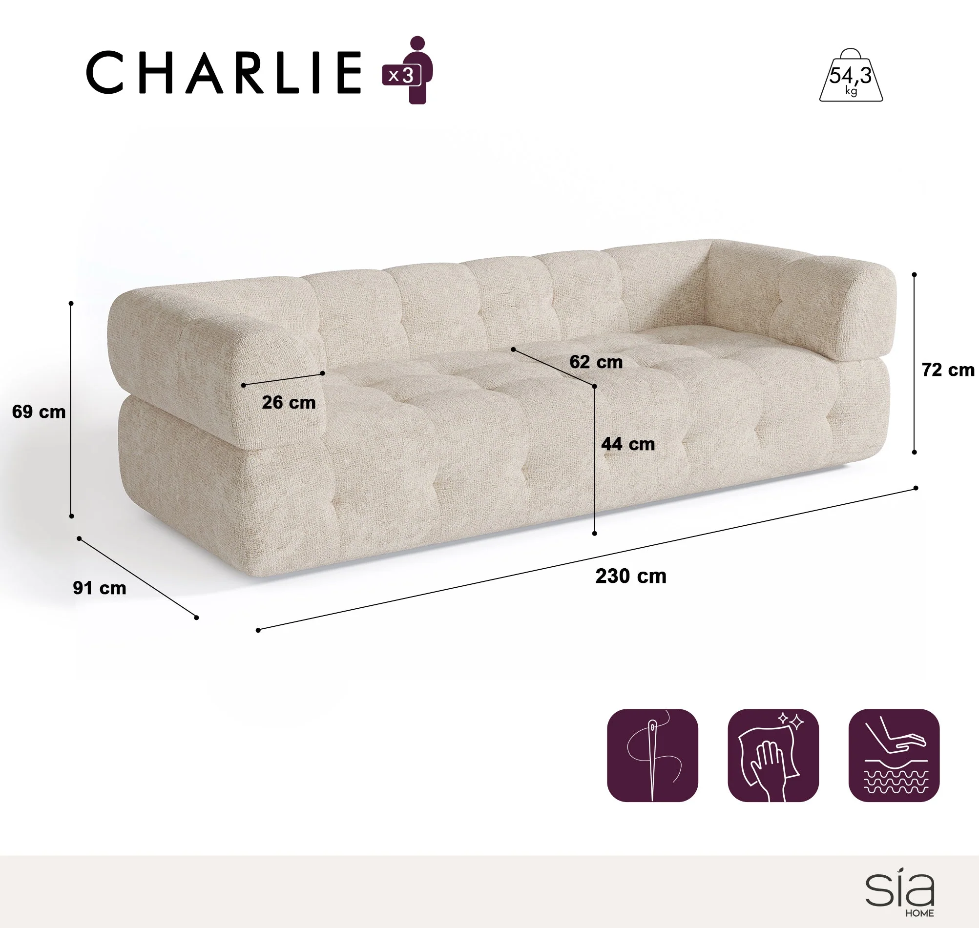Canapé Charlie - Image 6