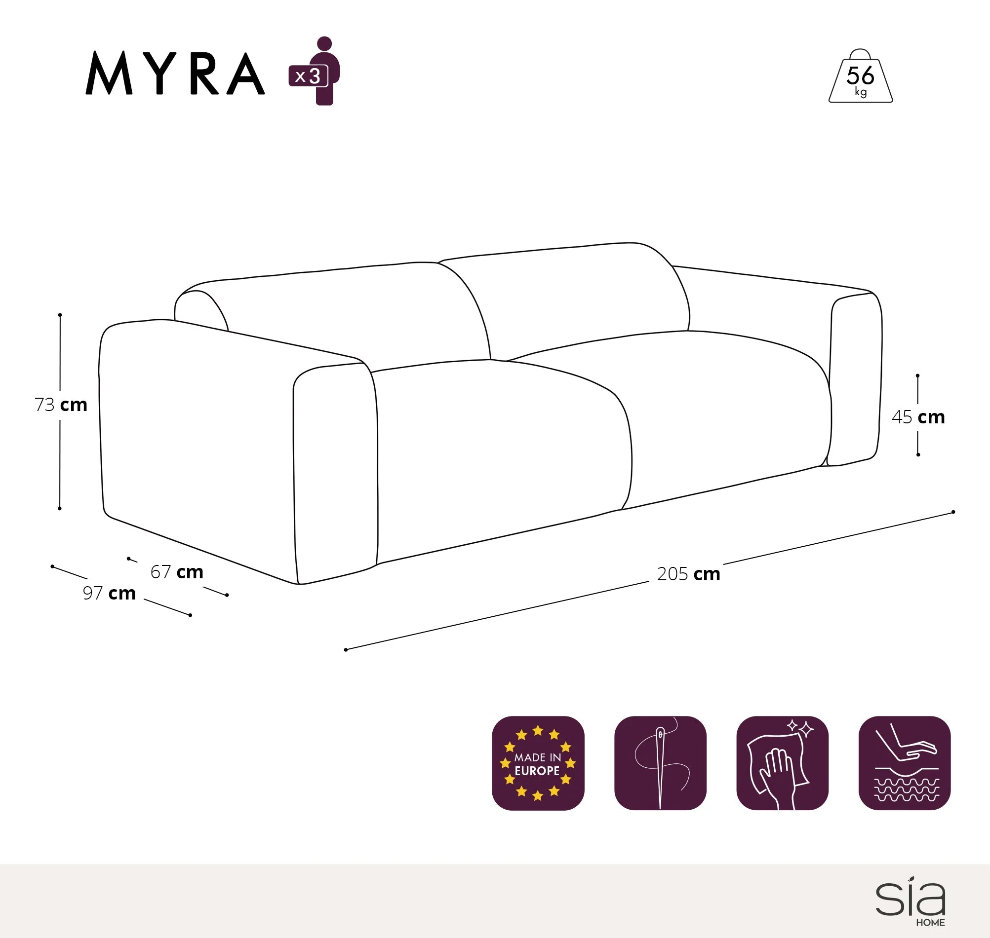 Canapé Myra - Image 4