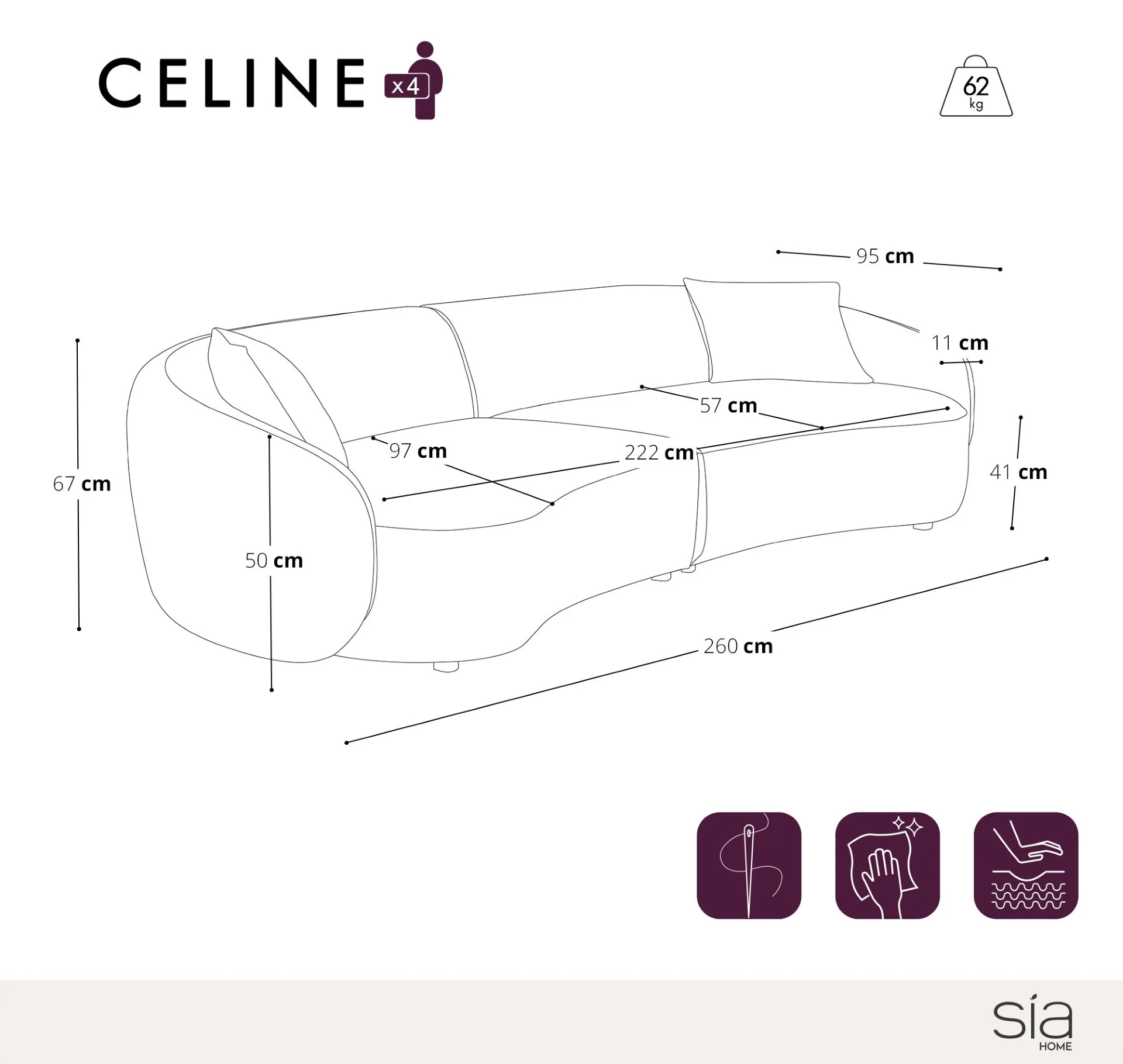 Canapé Céline - Image 6