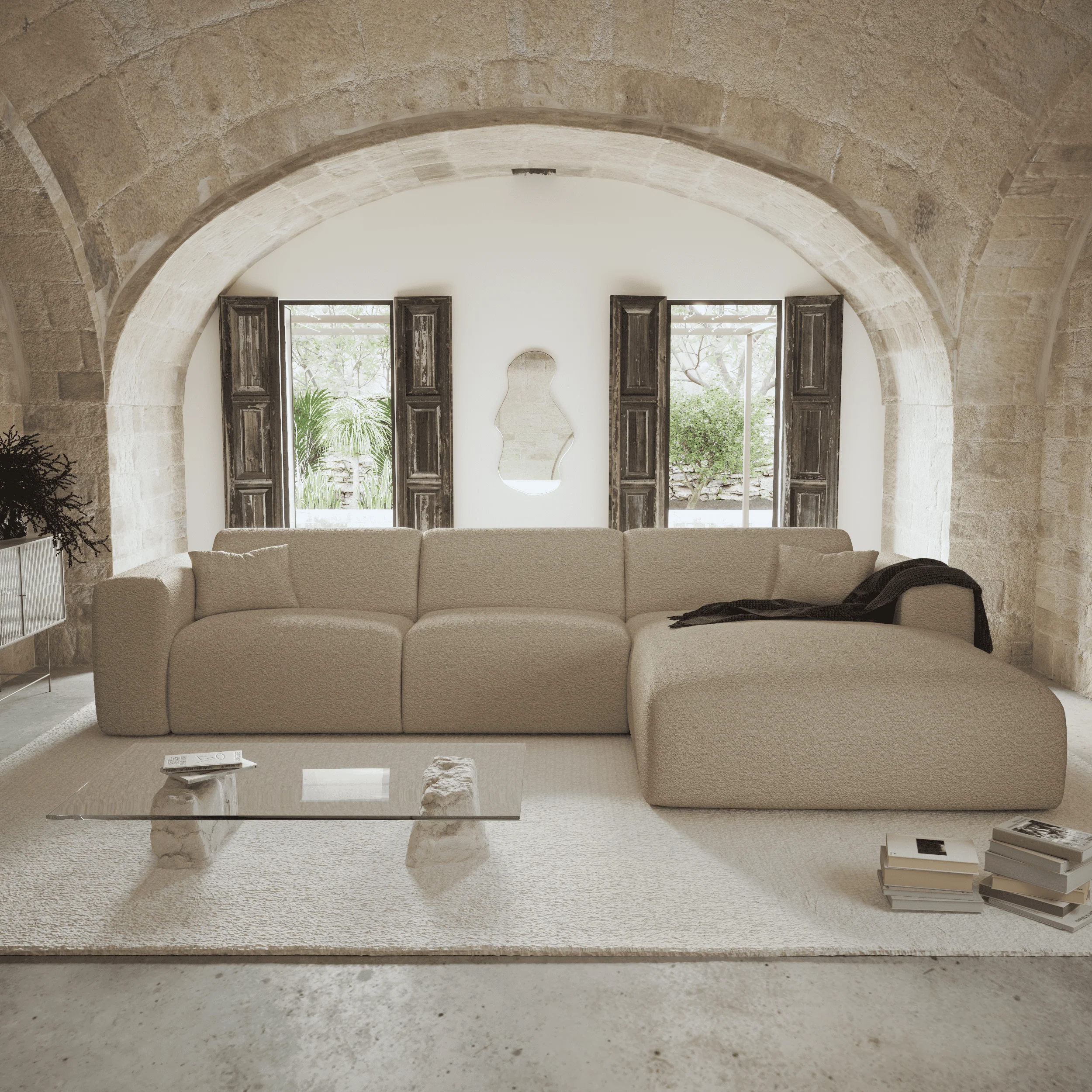 Canapé Convertible Angle Droit Myra - Image 10