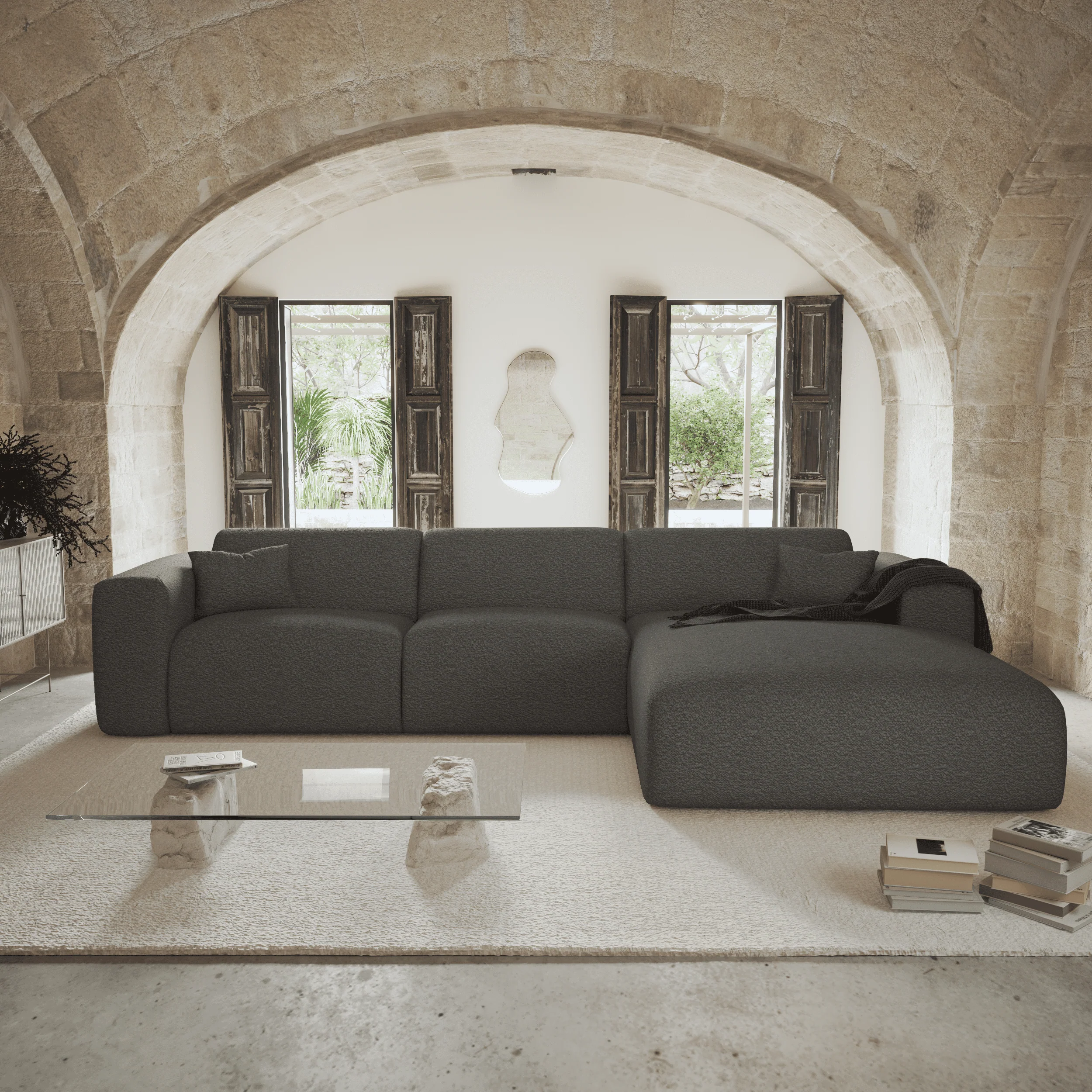 Canapé Convertible Angle Droit Myra - Image 17