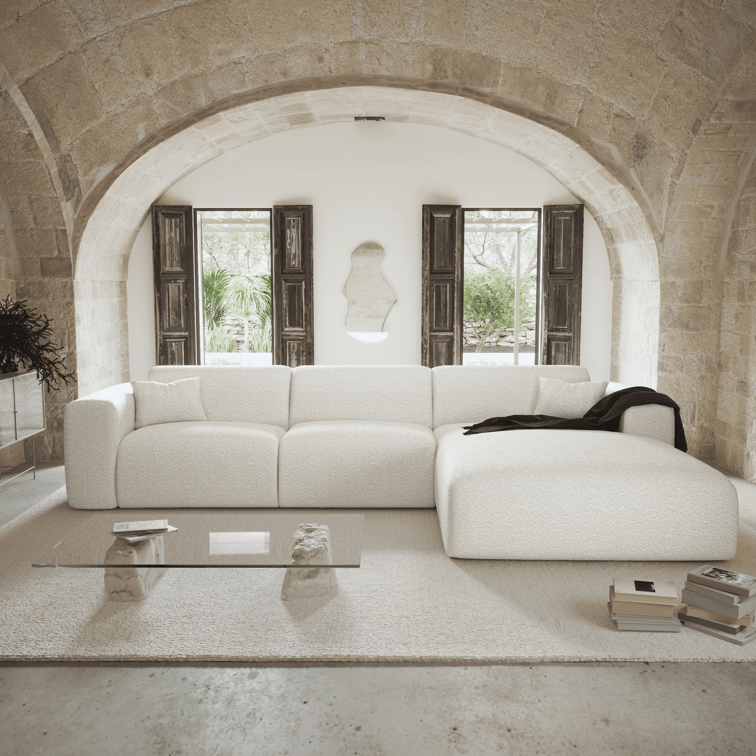 Canapé Convertible Angle Droit Myra - Image 2