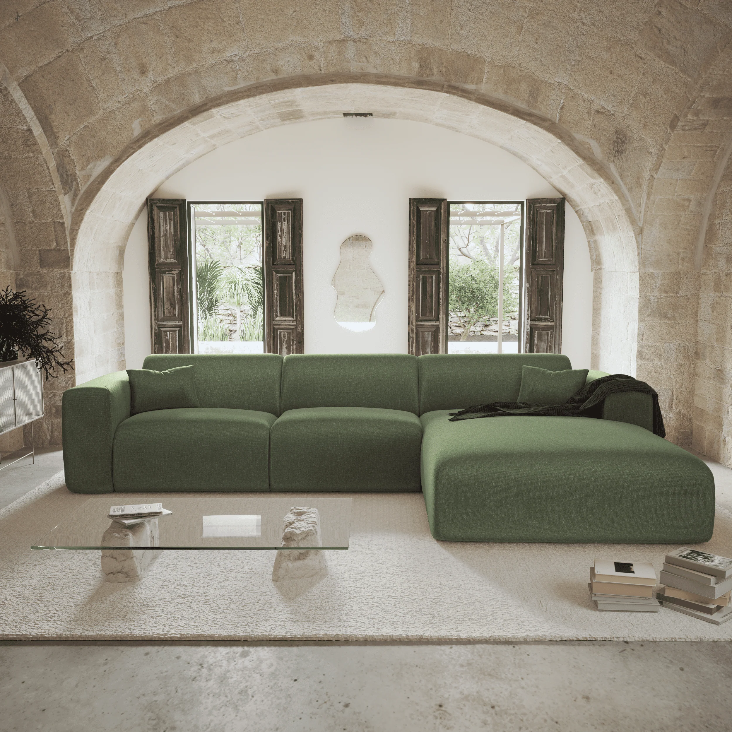 Canapé Convertible Angle Droit Myra - Image 10