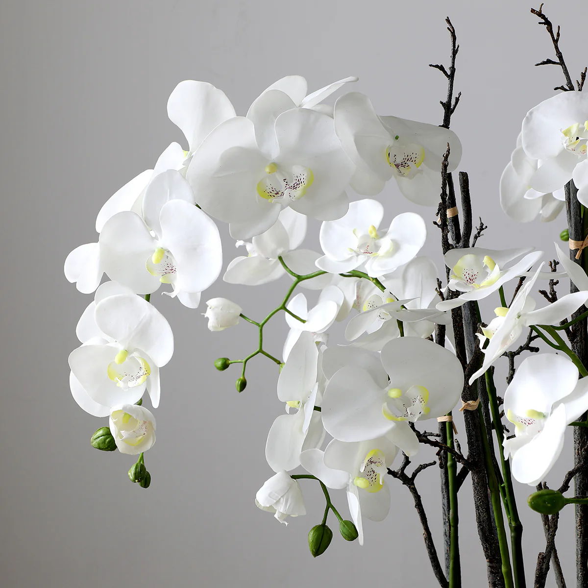 Composition d'Orchidée Artificielle avec mousse 90cm - Image 4