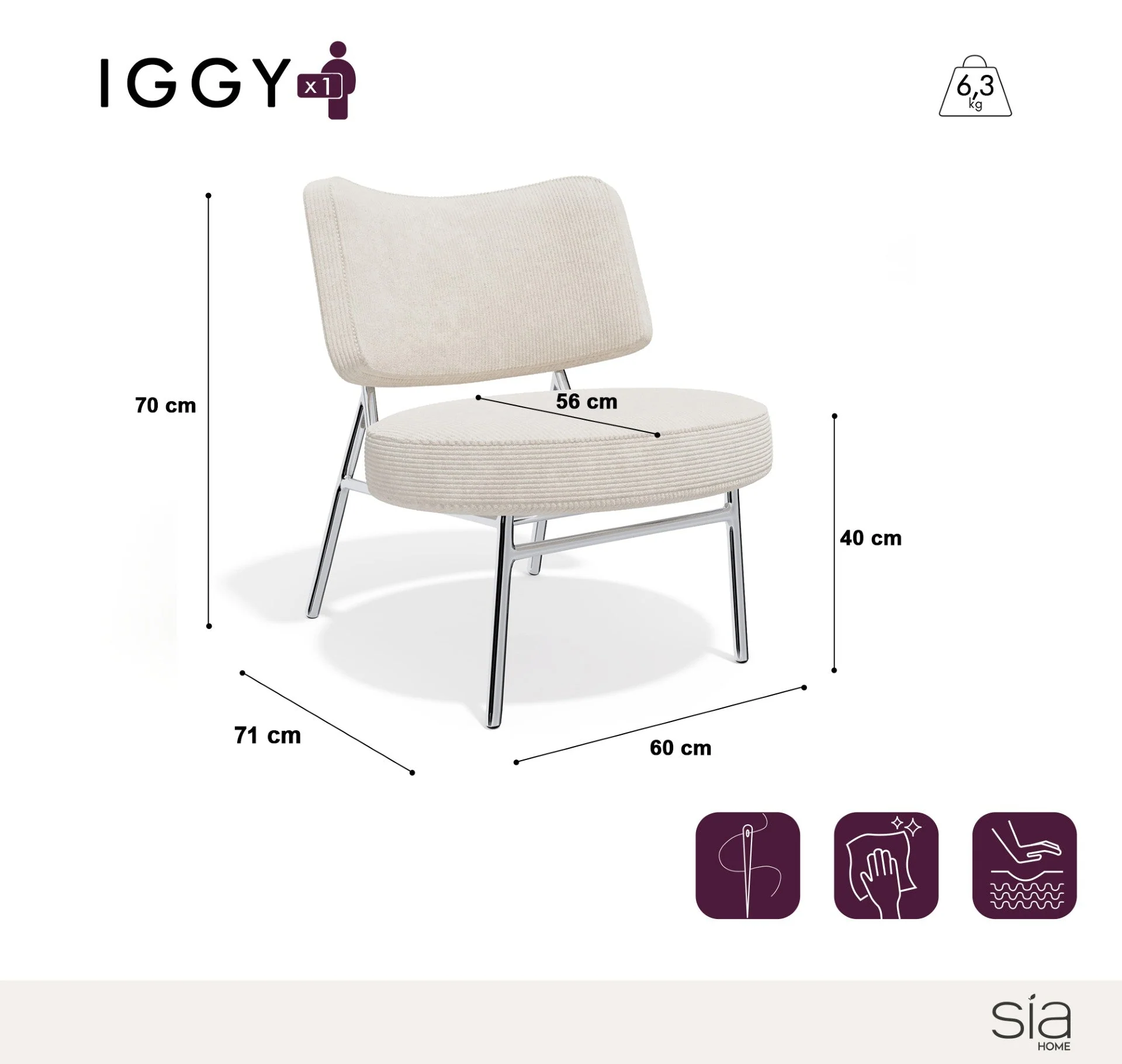 Fauteuil Iggy - Image 4