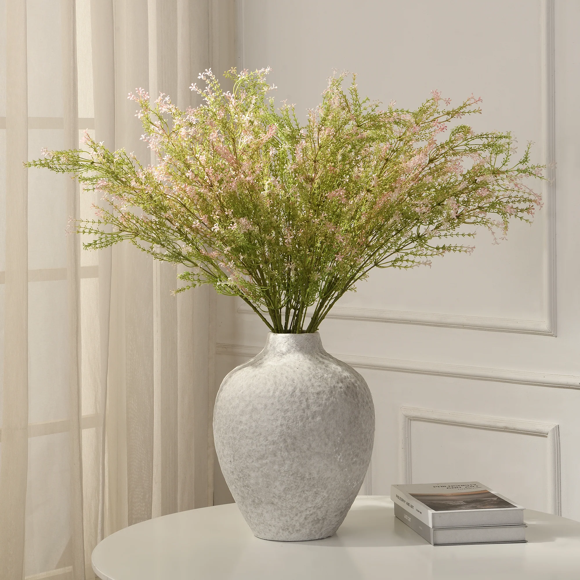 Feuillage avec petites fleurs 92 cm - Image 5