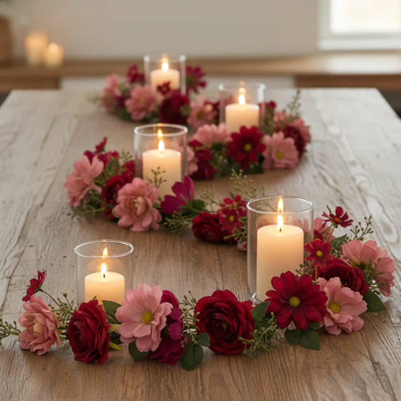 Guirlande de Dahlias et Marguerites - Image 3