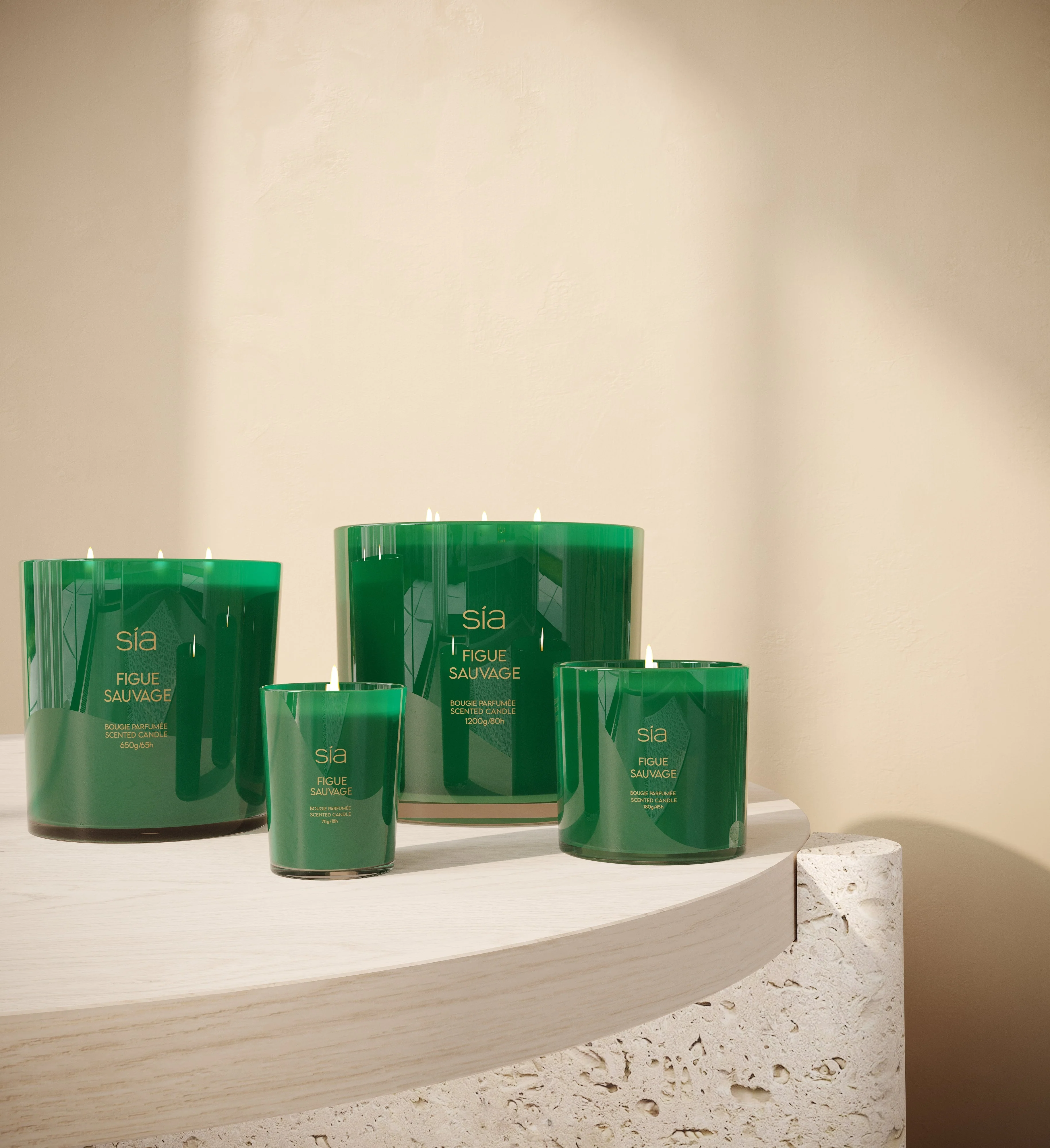 Bougies Parfumées Figue Sauvage - Image 3