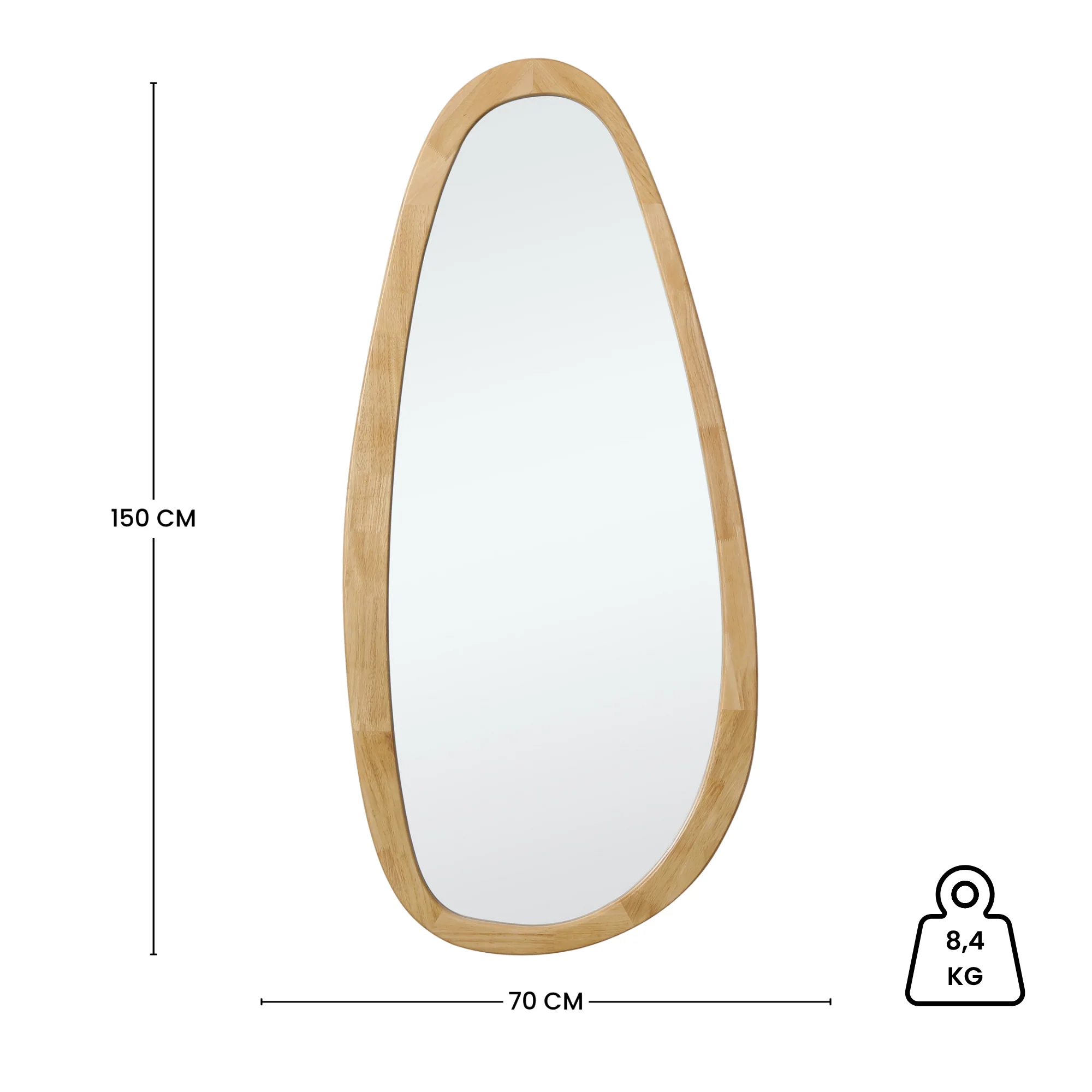 Miroir Organique 150x70cm - Image 14
