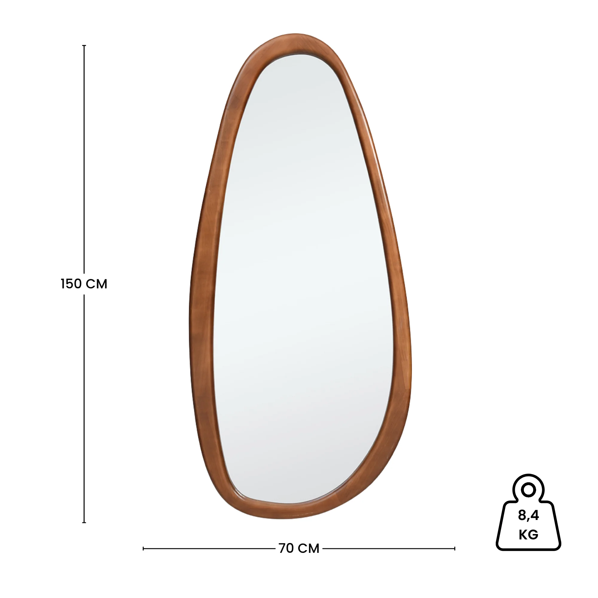 Miroir Organique 150x70cm - Image 7