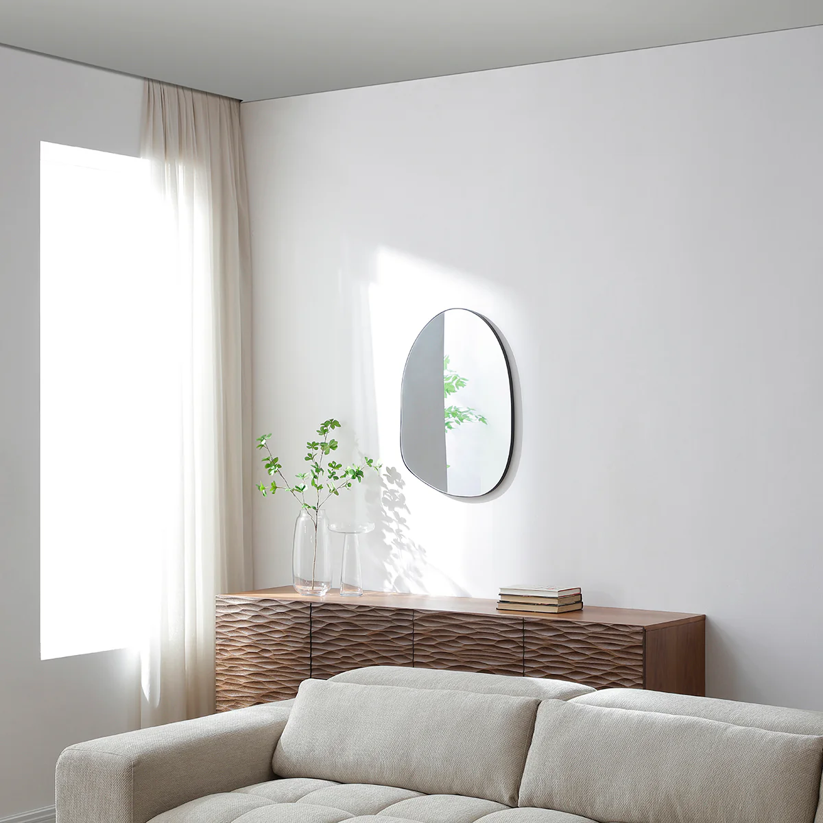 Miroir Organique 70x50cm - Image 4