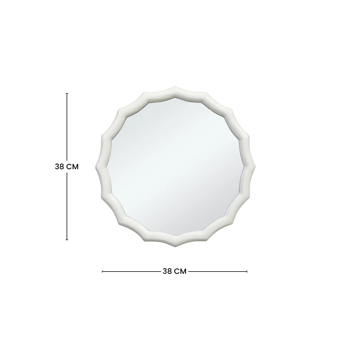 Miroir rond Ondine 38cm - Image 31