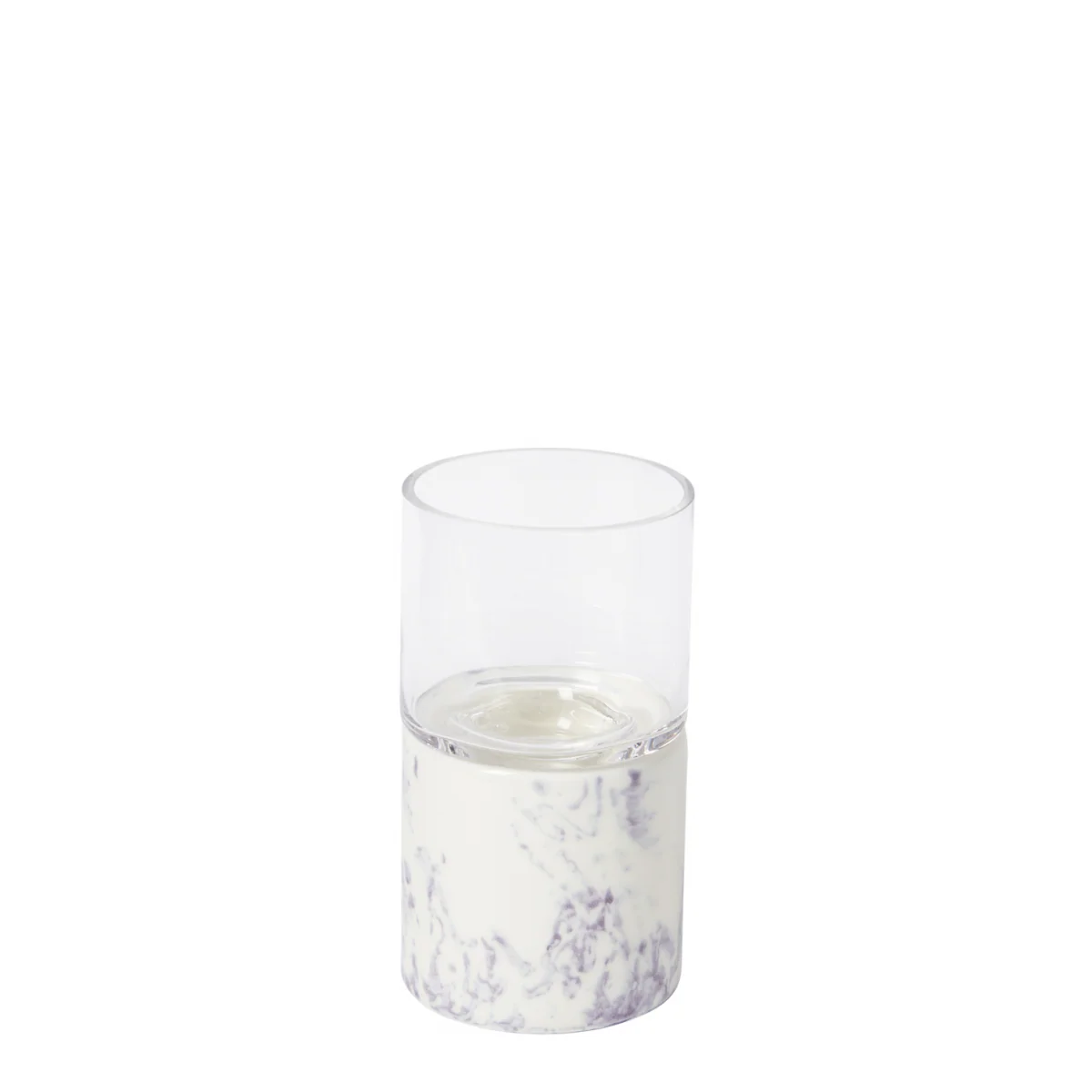 Porte-Bougie en Effet Marbre Petit Format
