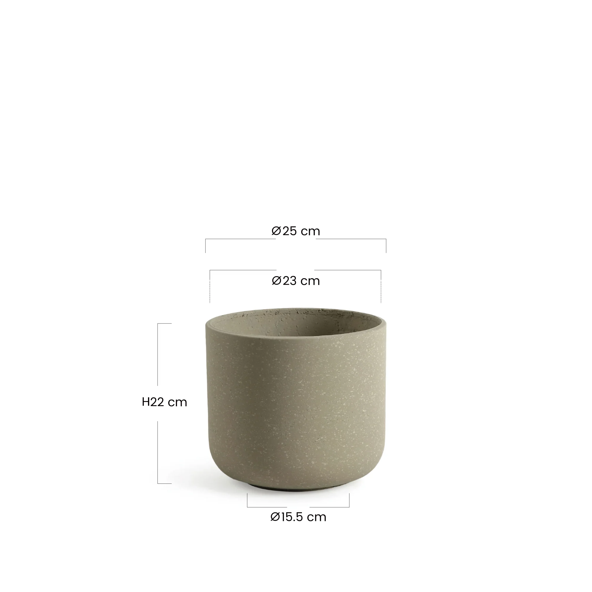 Cache-Pot Terra 22 cm - Image 10