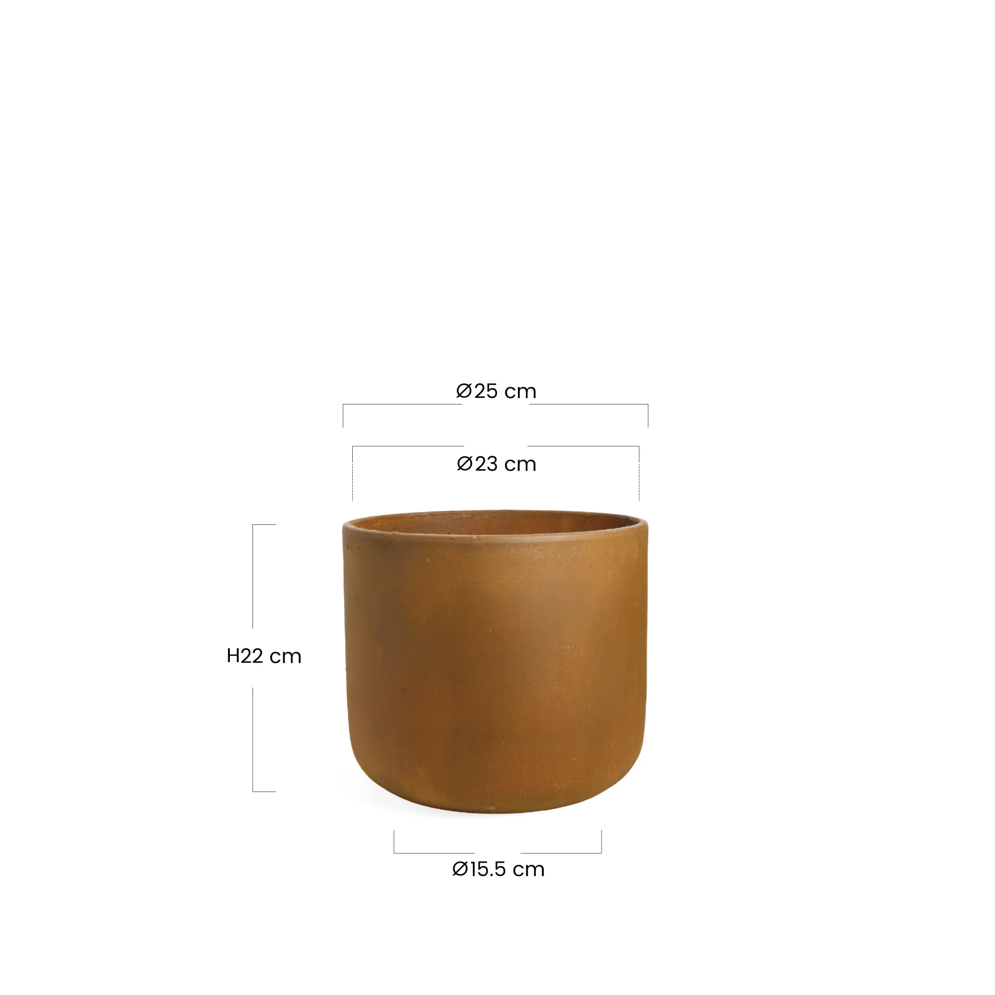 Cache-Pot Terra 22 cm - Image 5