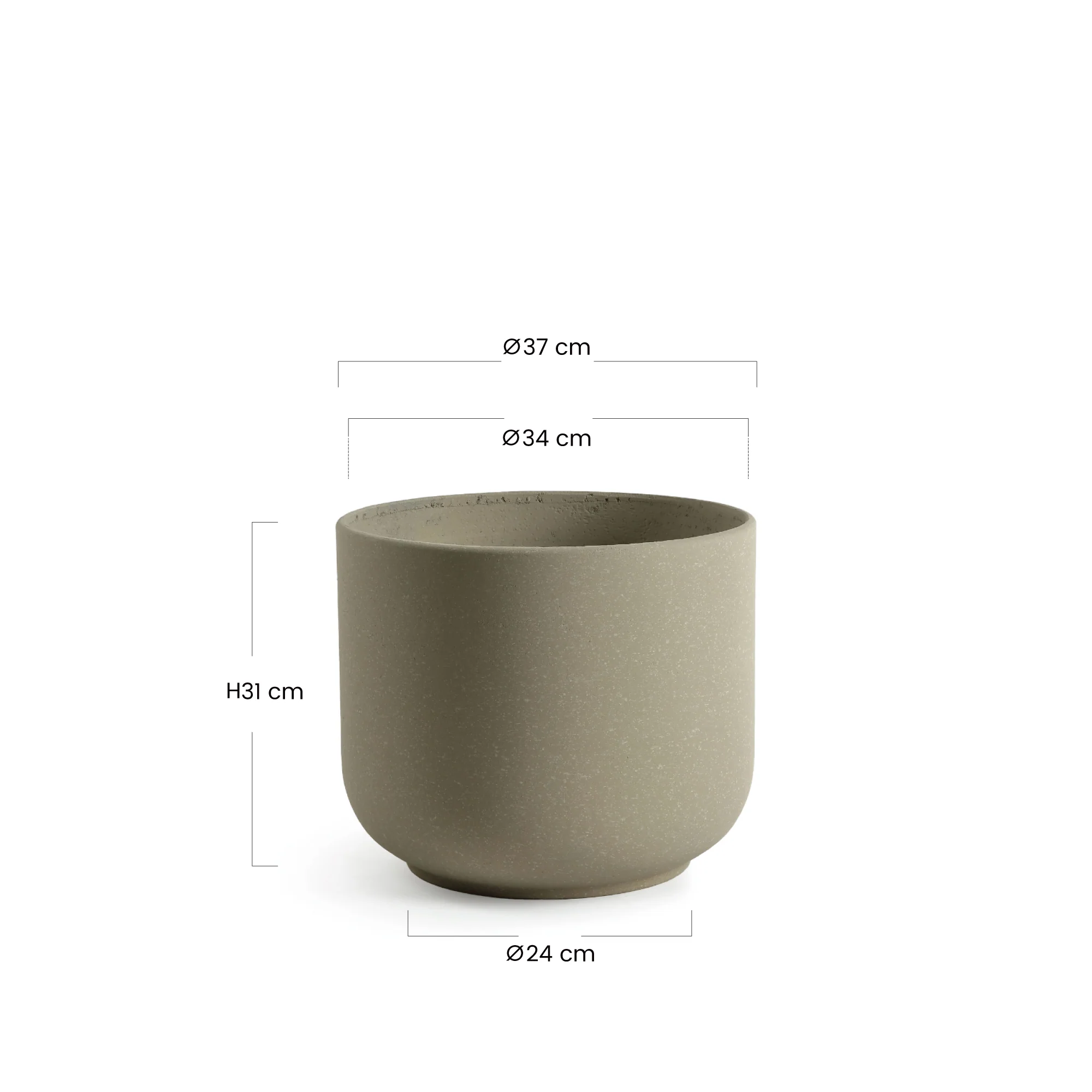 Cache-Pot Terra 31 cm - Image 10