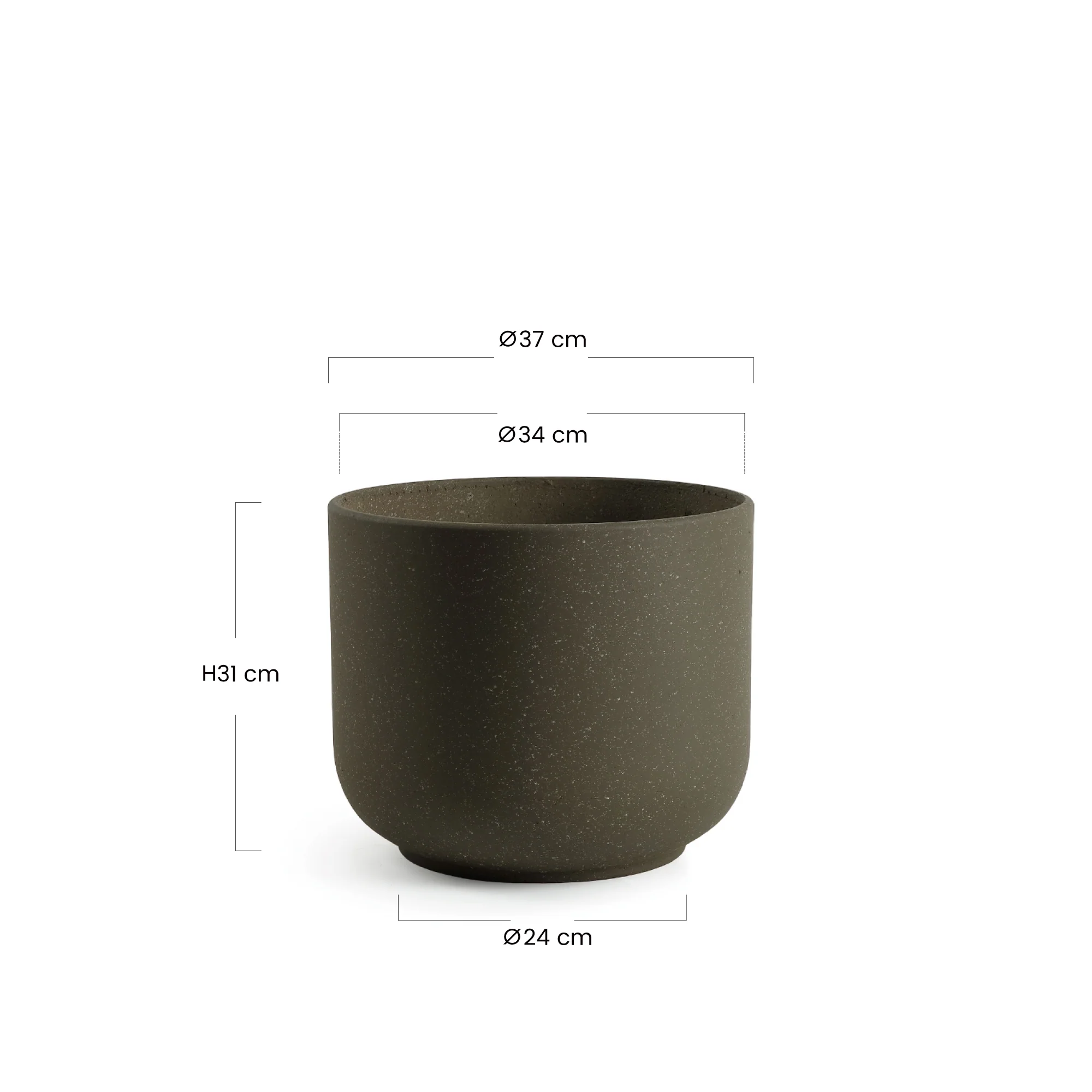 Cache-Pot Terra 31 cm - Image 15