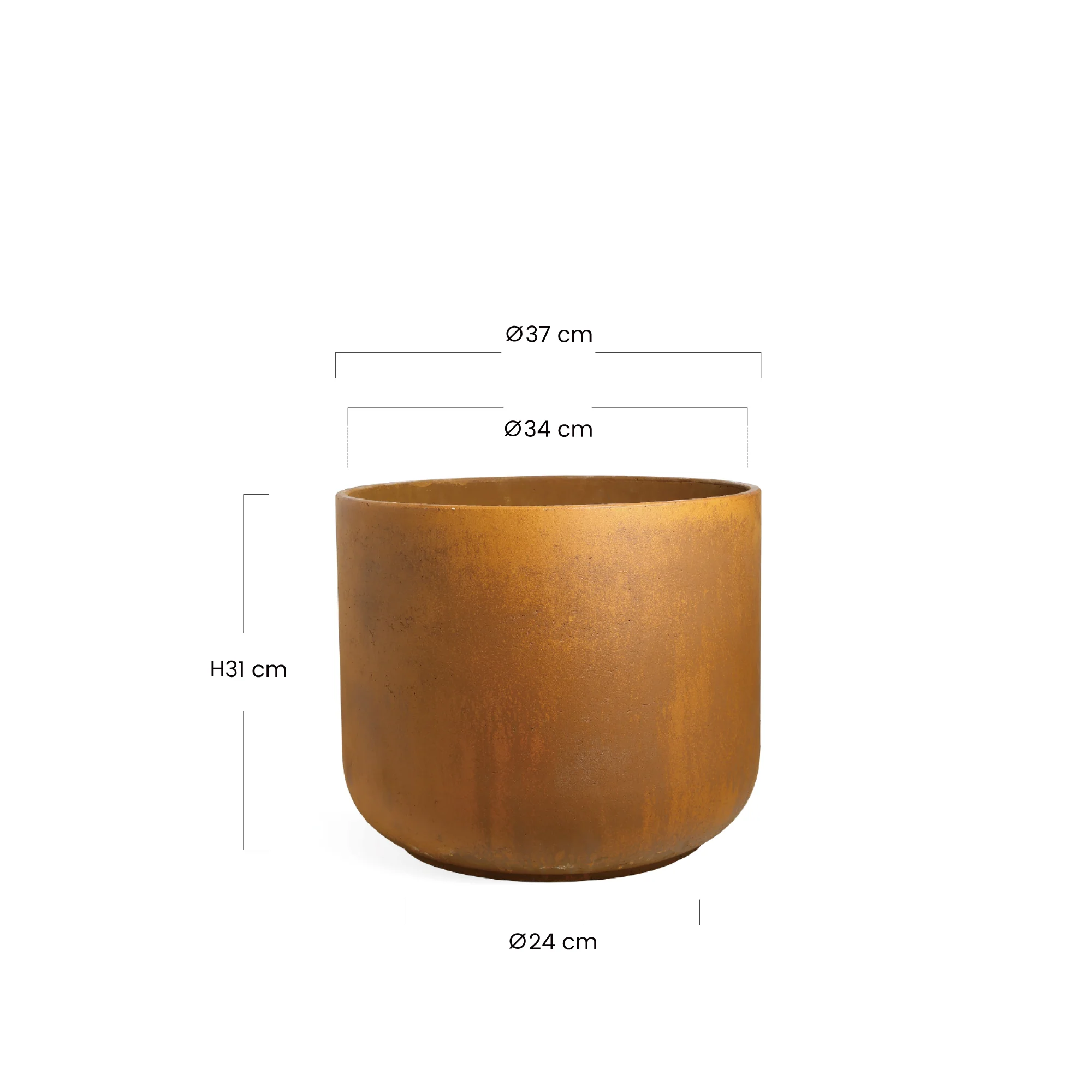 Cache-Pot Terra 31 cm - Image 5
