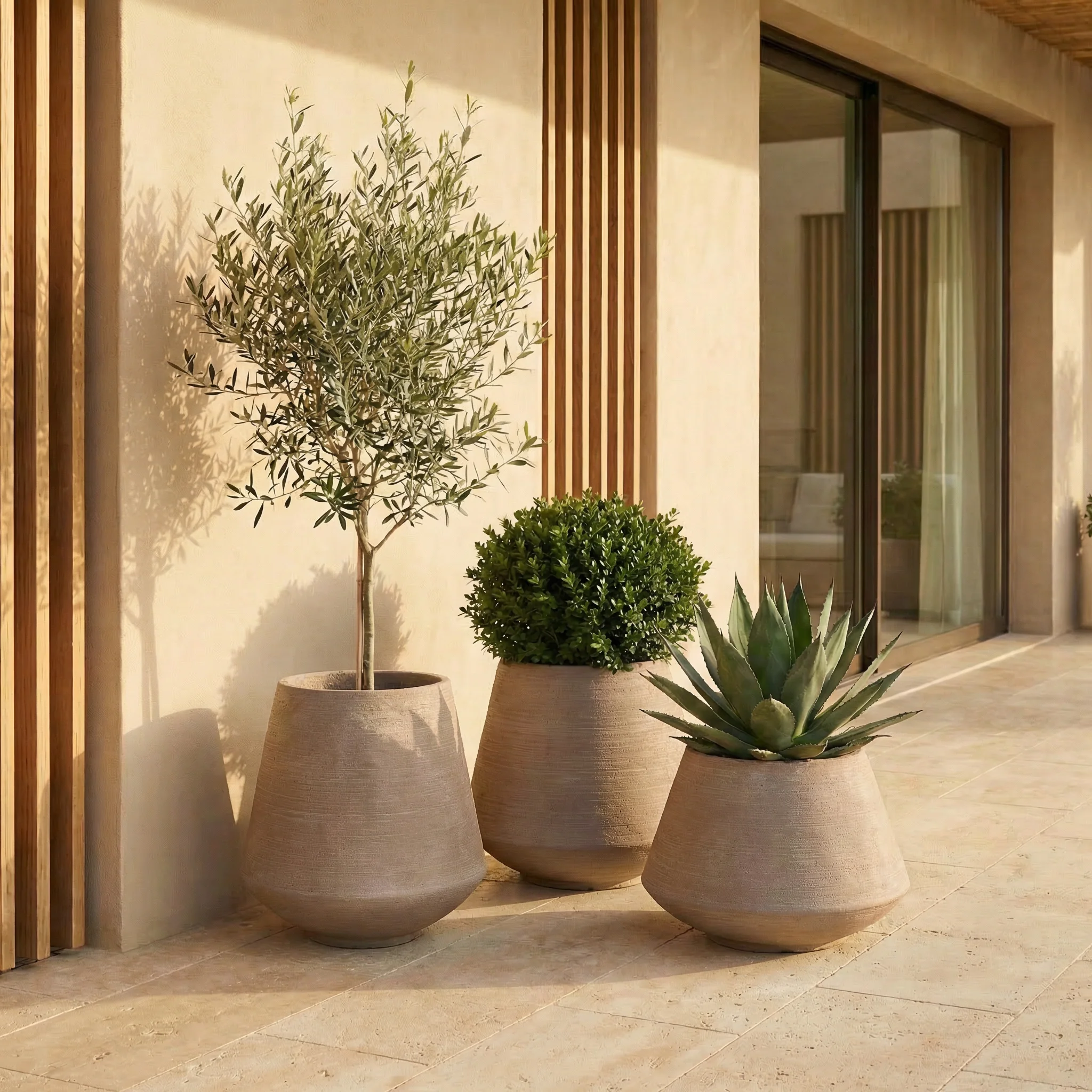 Cache-Pot Zen conique 46 cm - Image 10