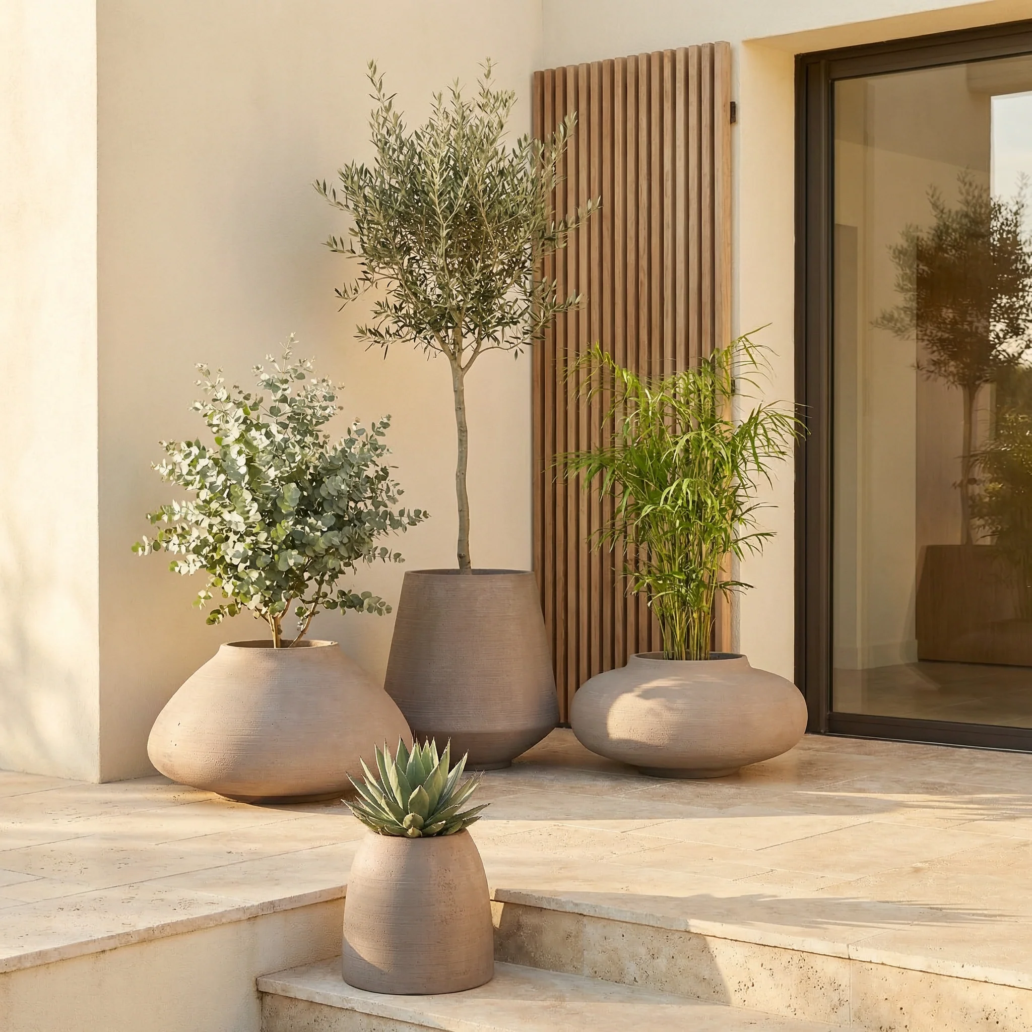 Cache-Pot Zen conique 46 cm - Image 11