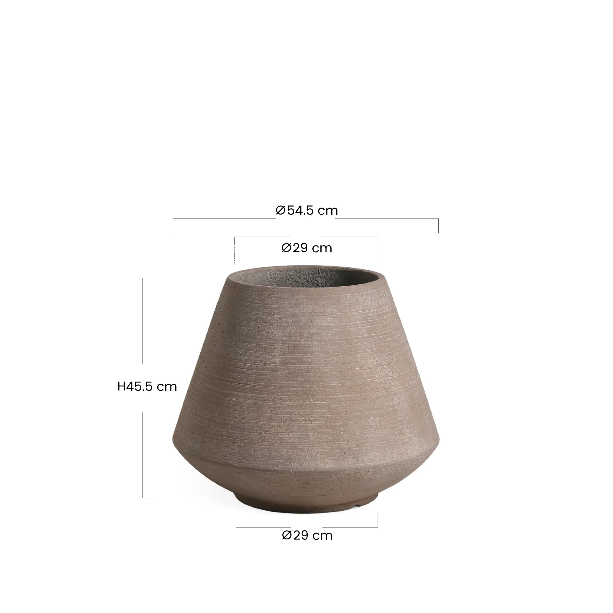 Cache-Pot Zen conique 46 cm - Image 12