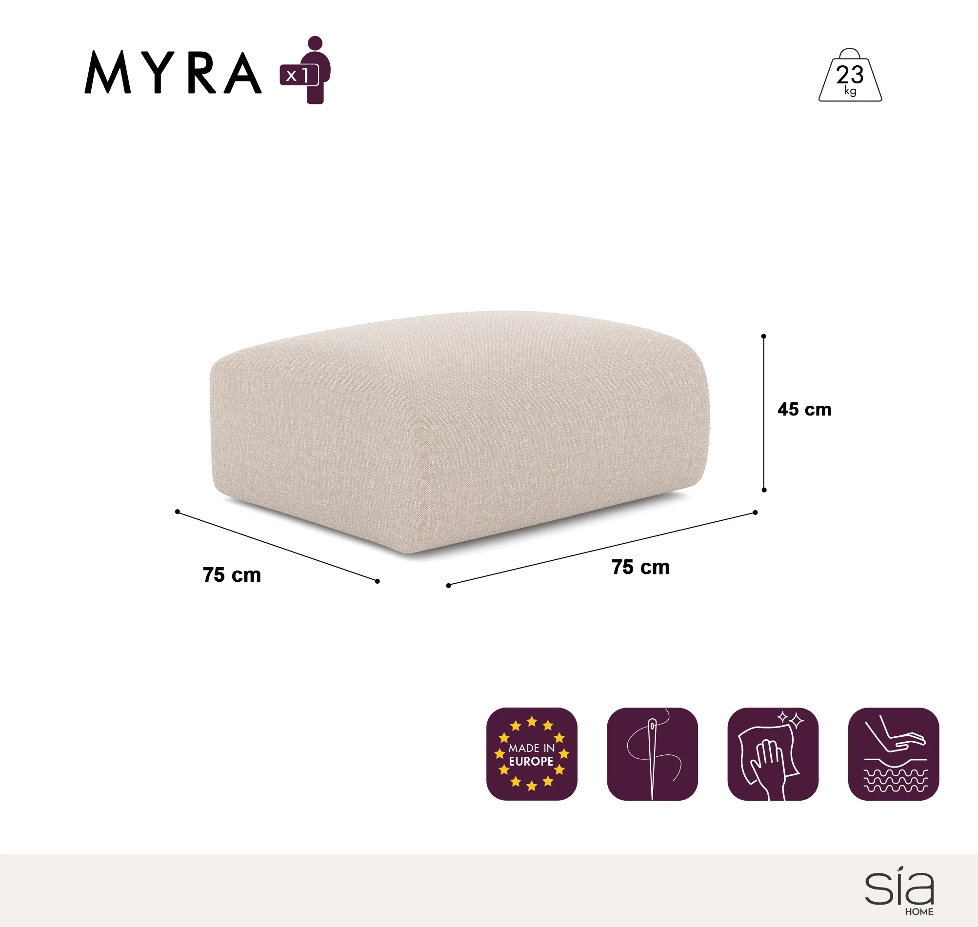 Pouf Myra - Image 5