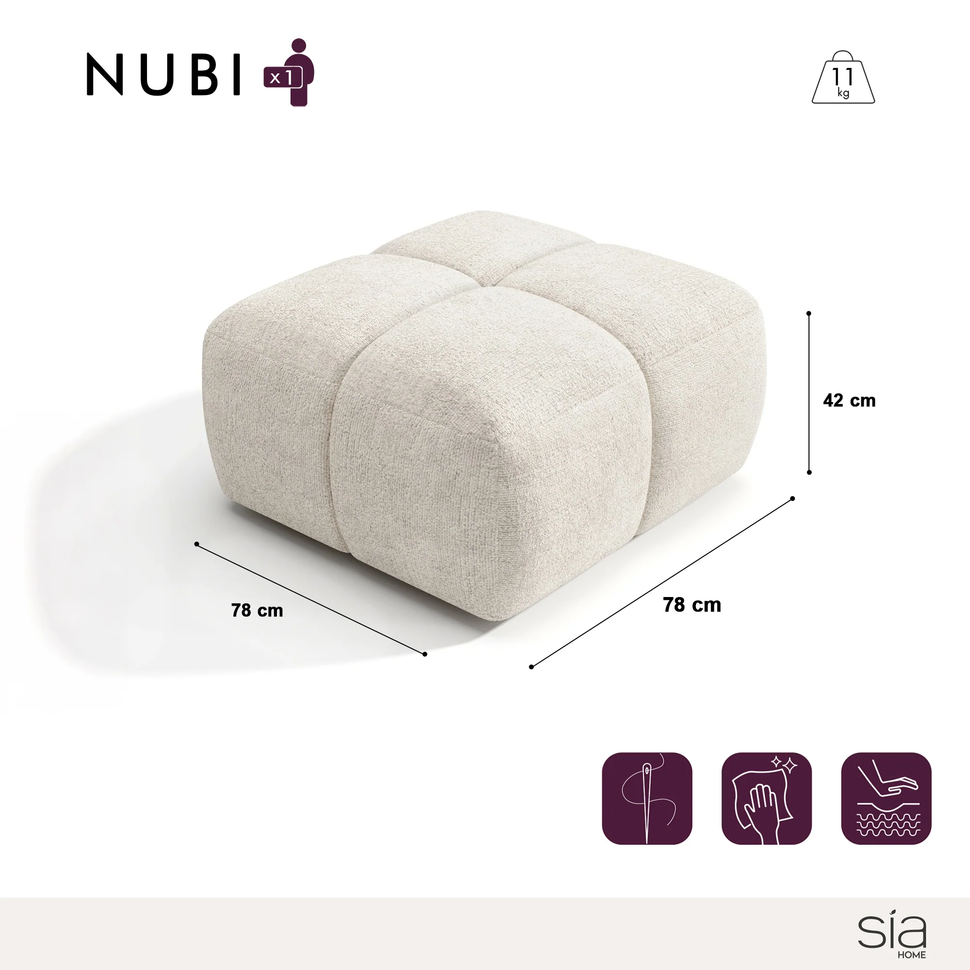 Pouf NUBI - Image 3