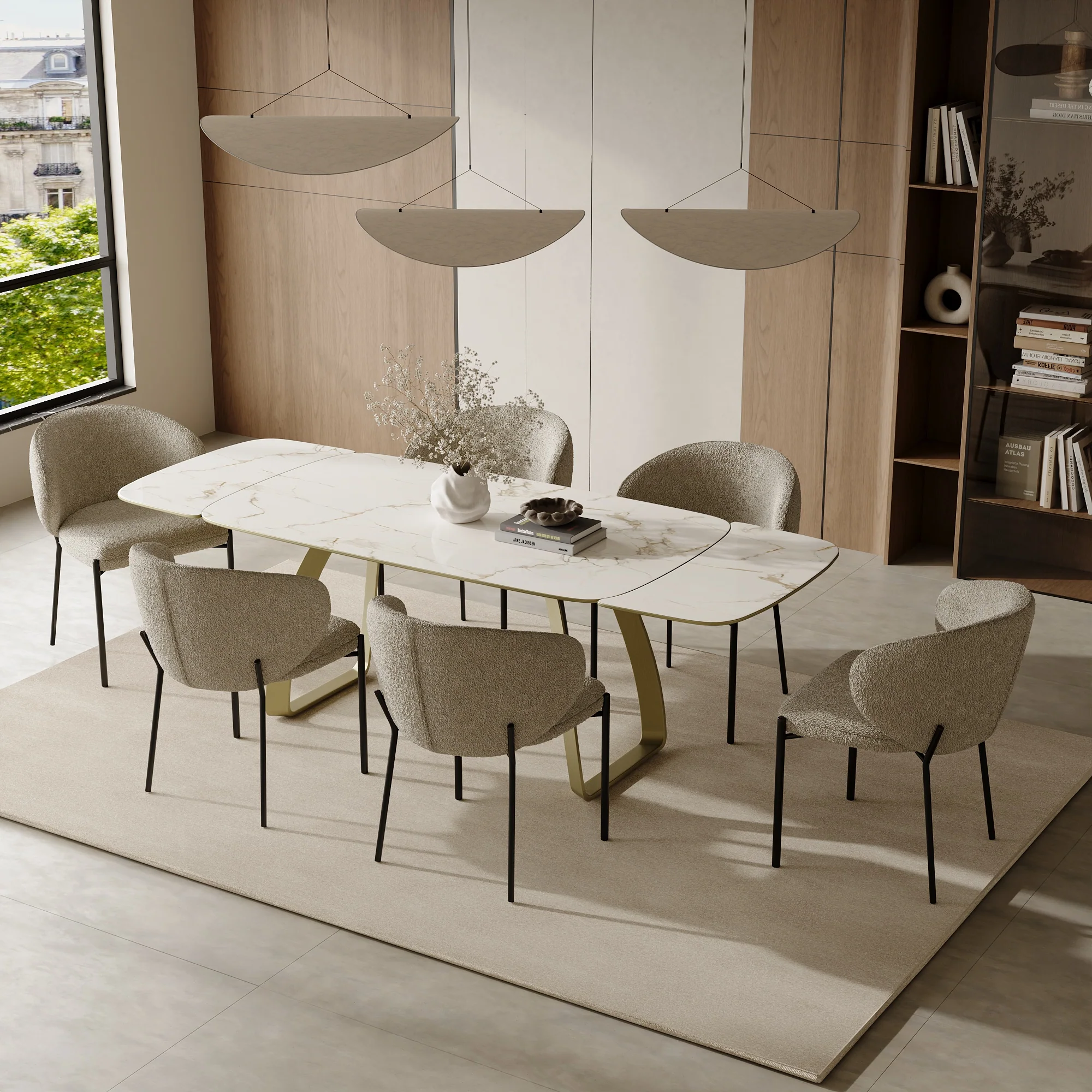 Table à manger extensible Dahlia - Image 3