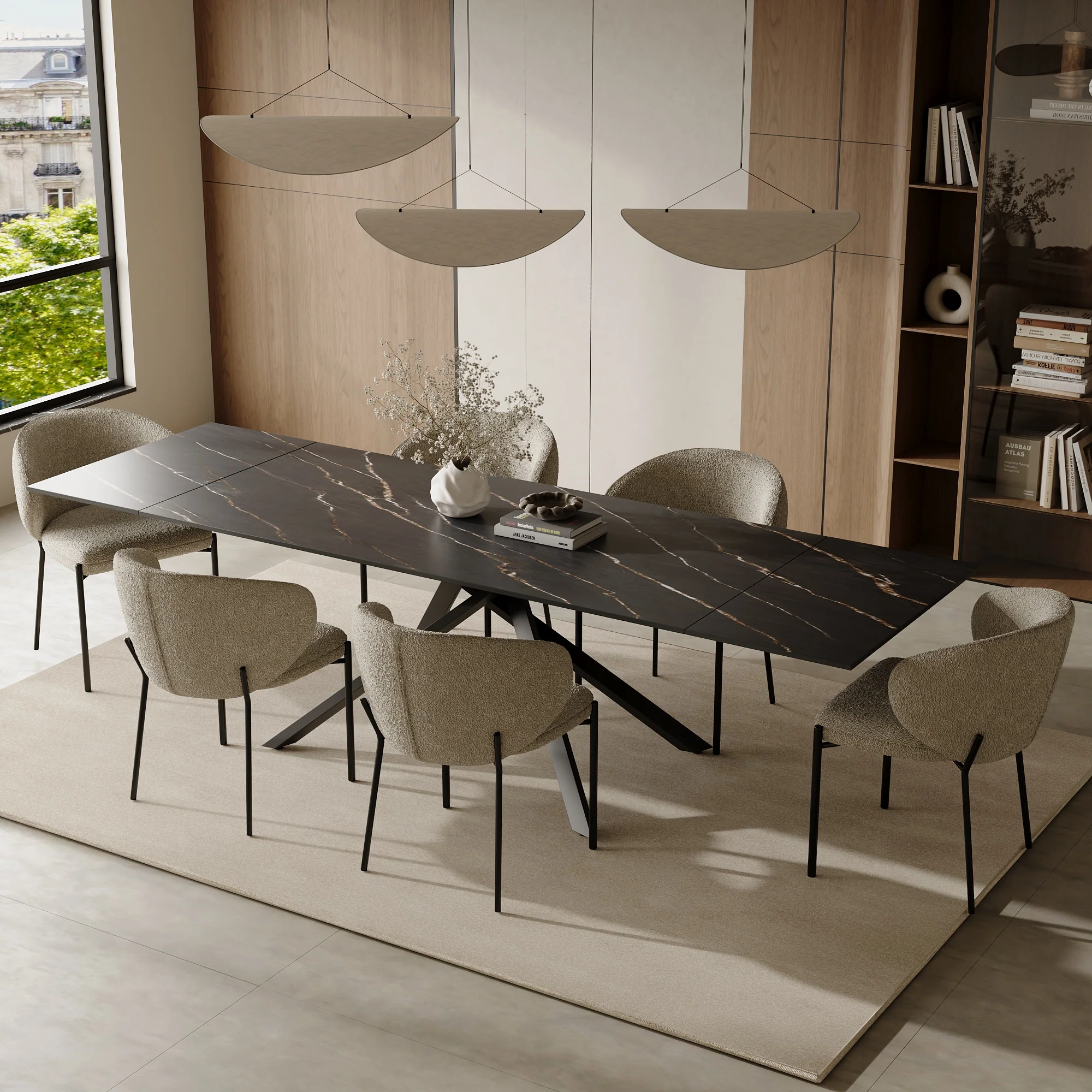 Table à manger extensible Ginko - Image 3