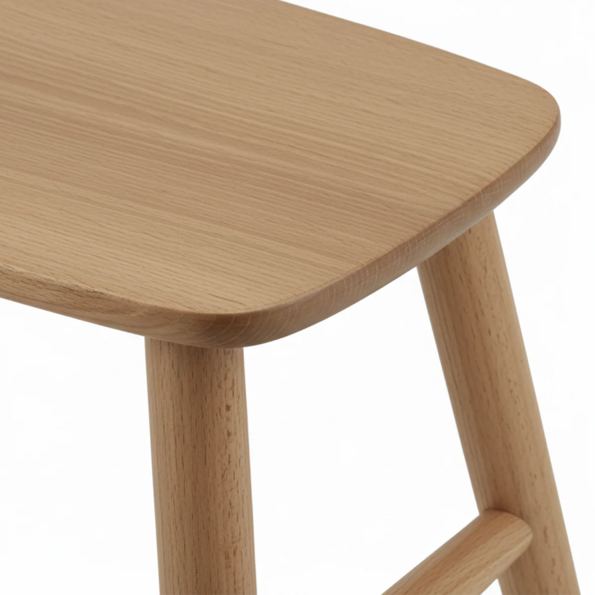 Tabouret en chêne Saba - Image 4