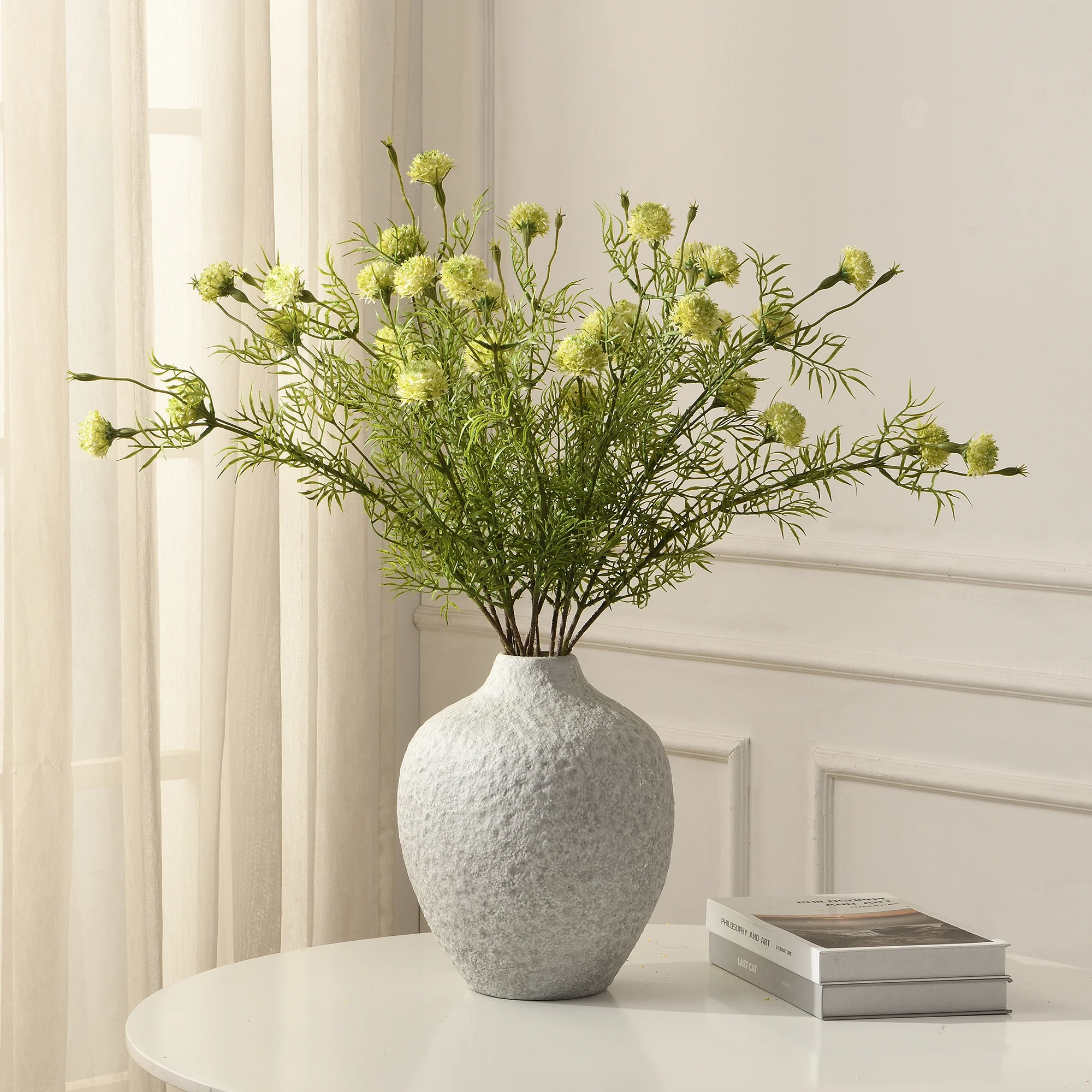 Tige de Chrysanthème Ping Pong 78 cm - Image 14