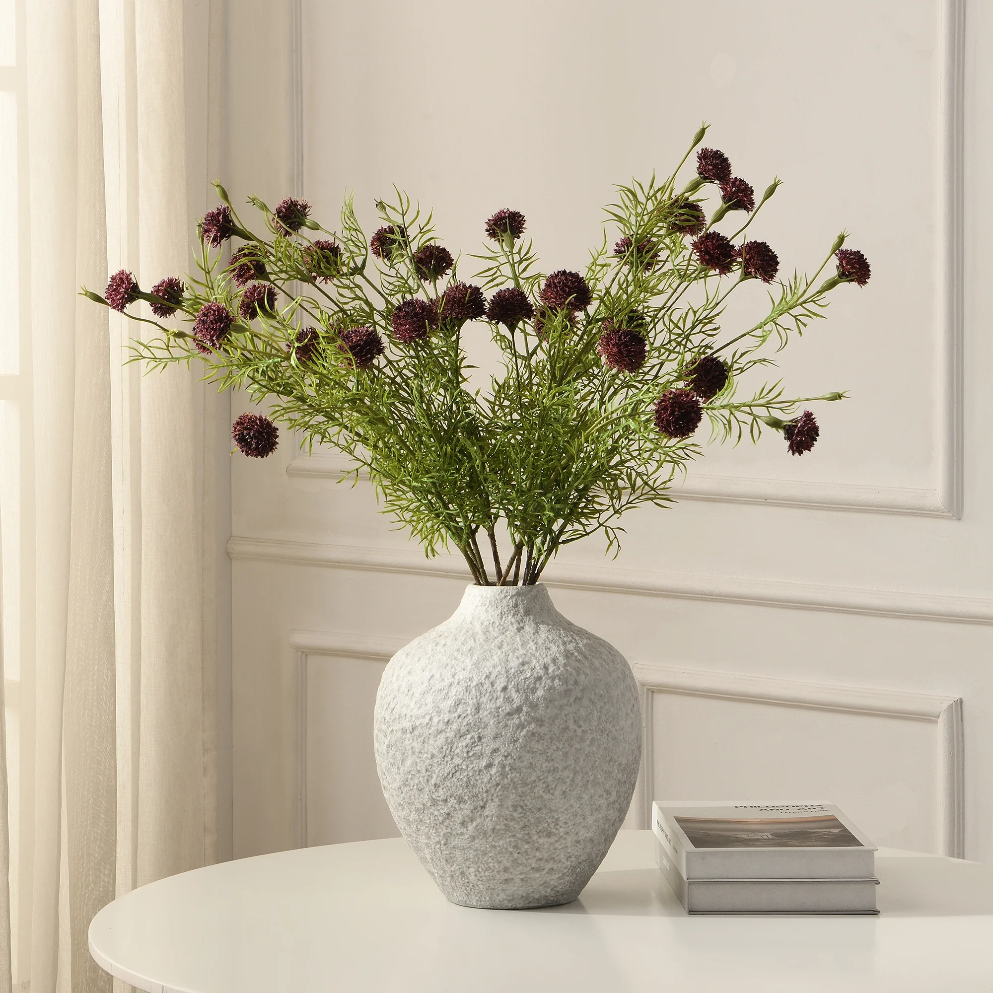 Tige de Chrysanthème Ping Pong 78 cm - Image 8