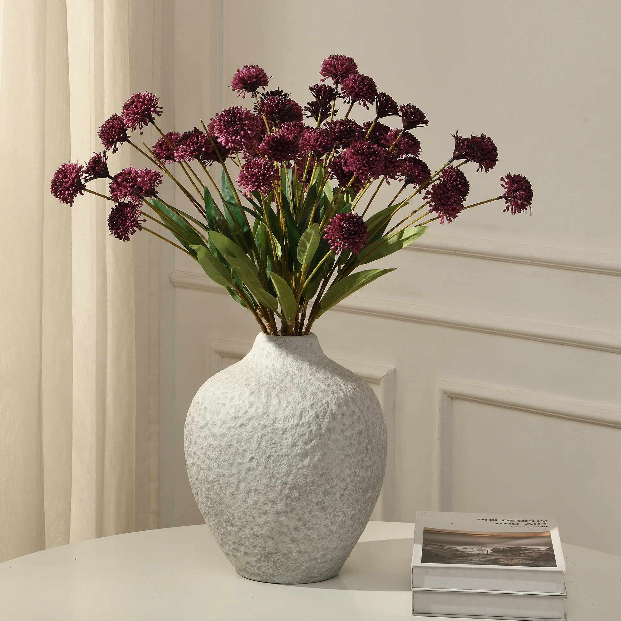 Tige de Chrysanthème Ping Pong 60 cm - Image 11