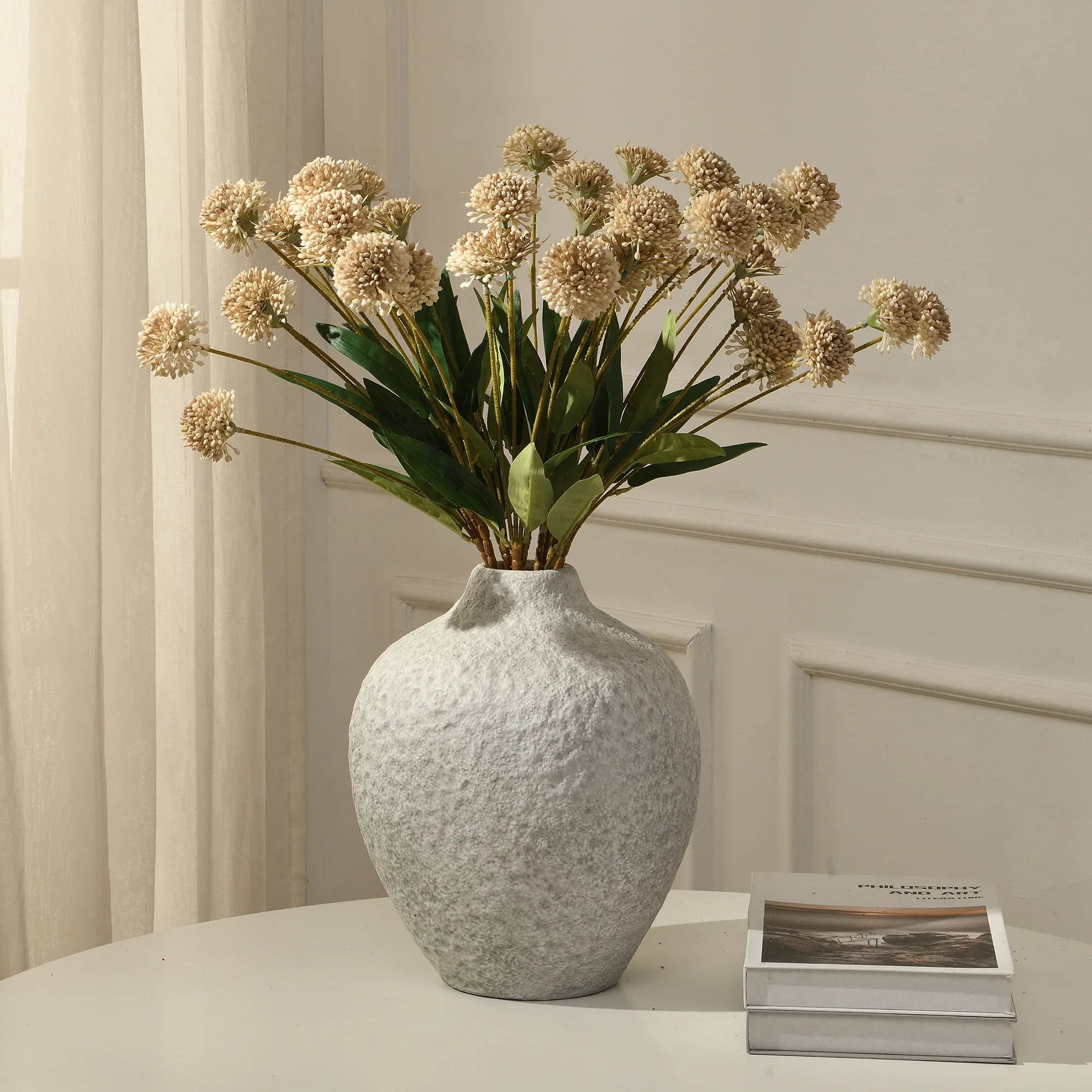 Tige de Chrysanthème Ping Pong 60 cm - Image 8