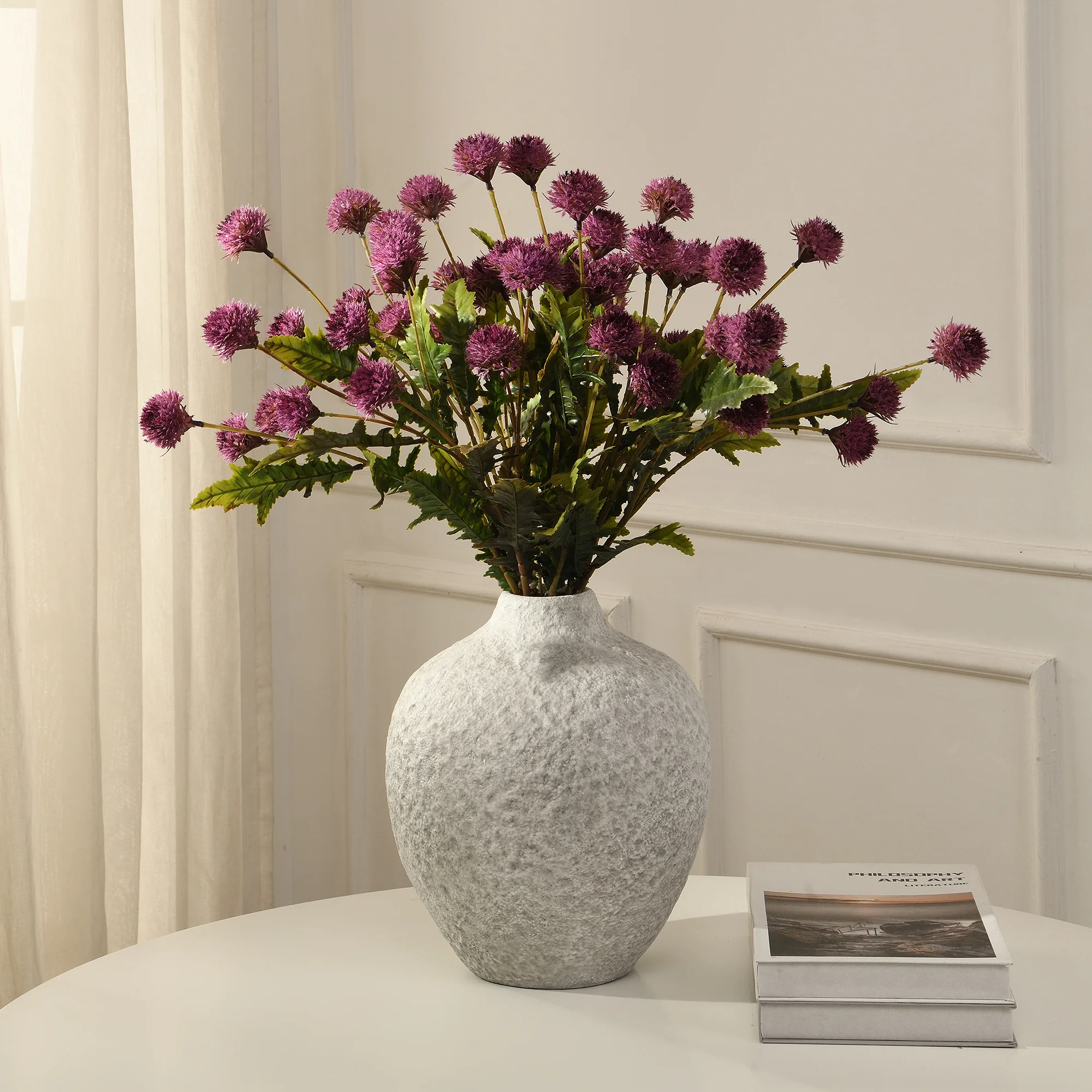 Tige de Chrysanthème Ping Pong 62 cm - Image 10