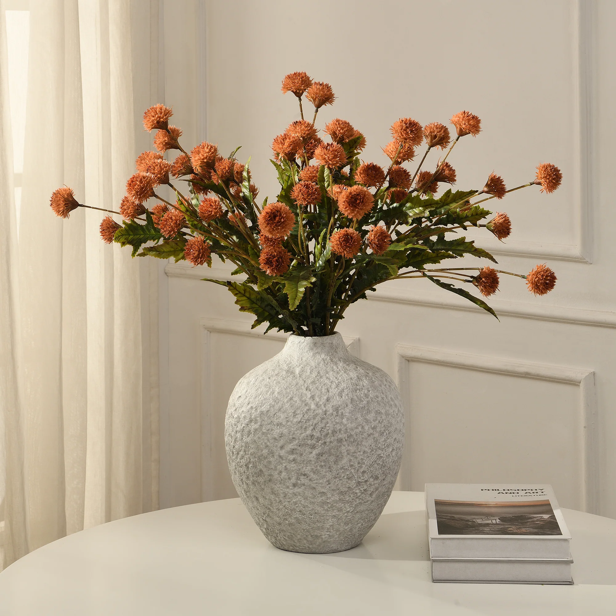 Tige de Chrysanthème Ping Pong 62 cm - Image 13