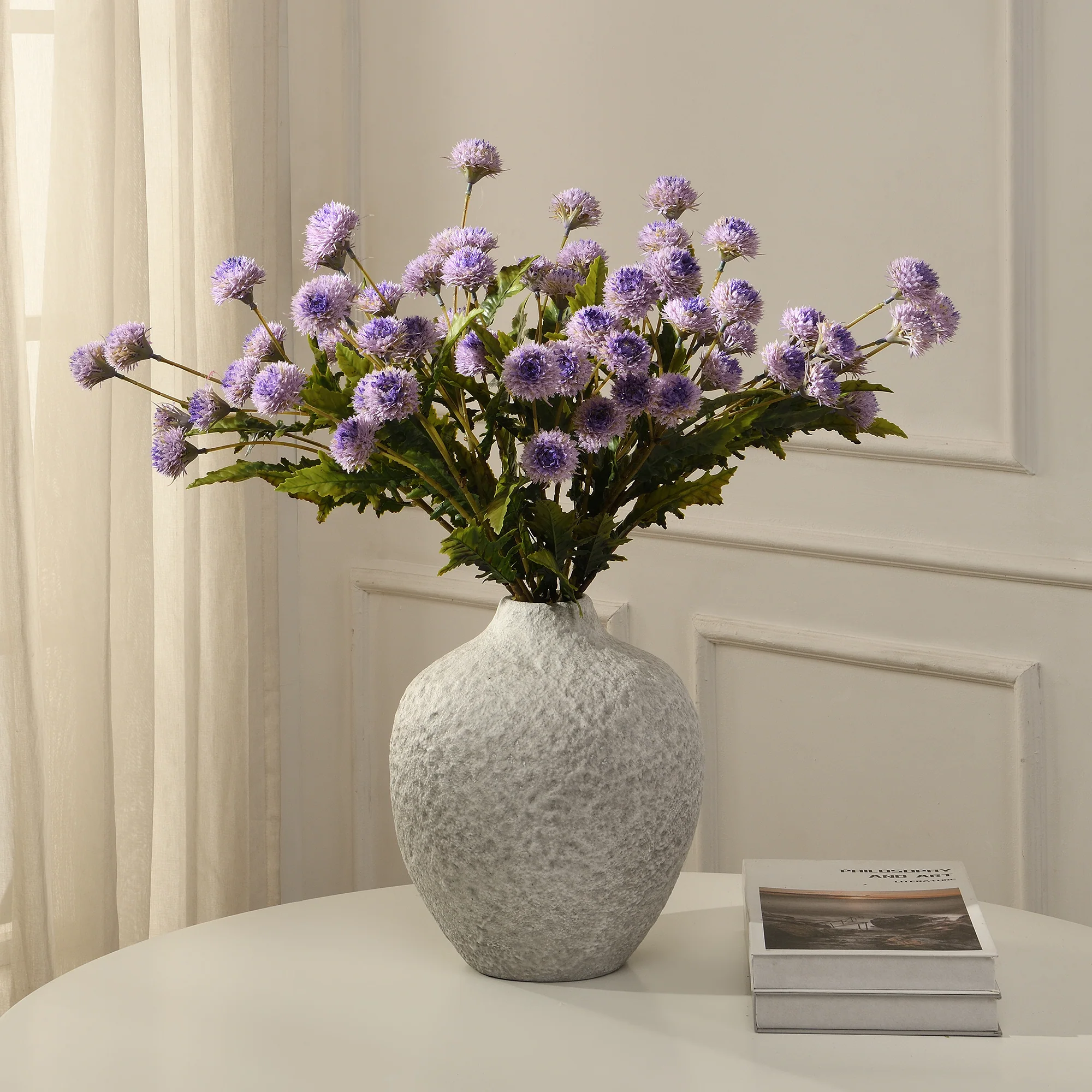 Tige de Chrysanthème Ping Pong 62 cm - Image 16