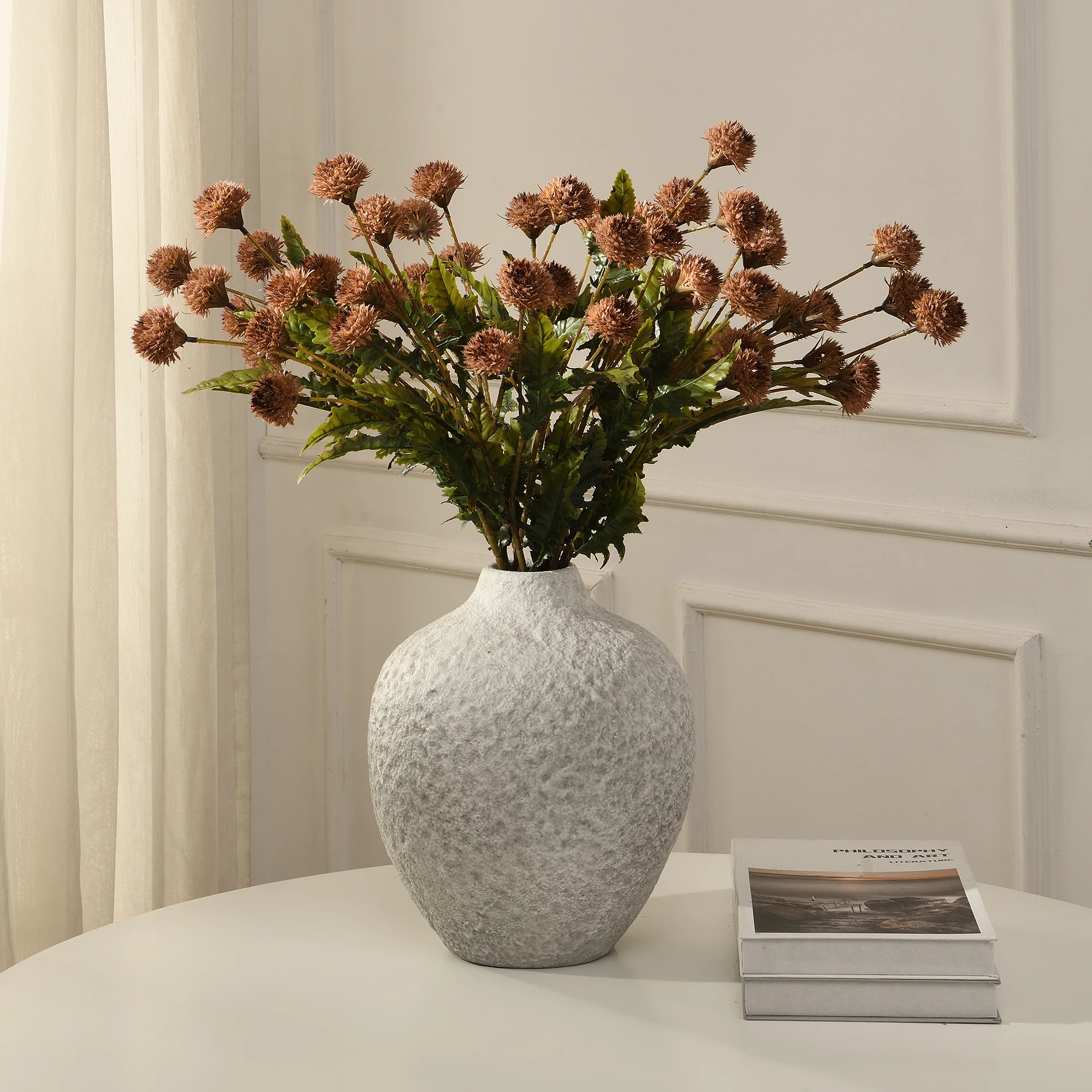 Tige de Chrysanthème Ping Pong 62 cm - Image 5