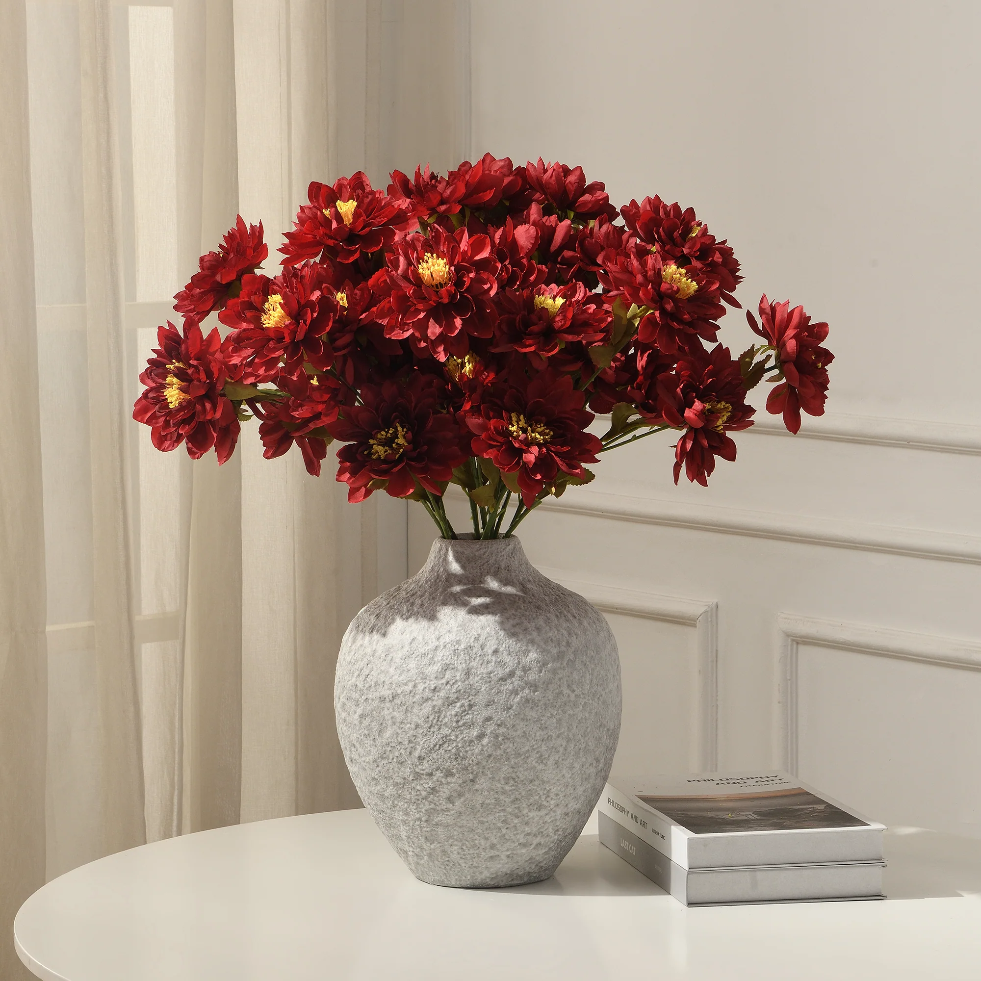 Tige de Dahlia 3 fleurs 63 cm - Image 11