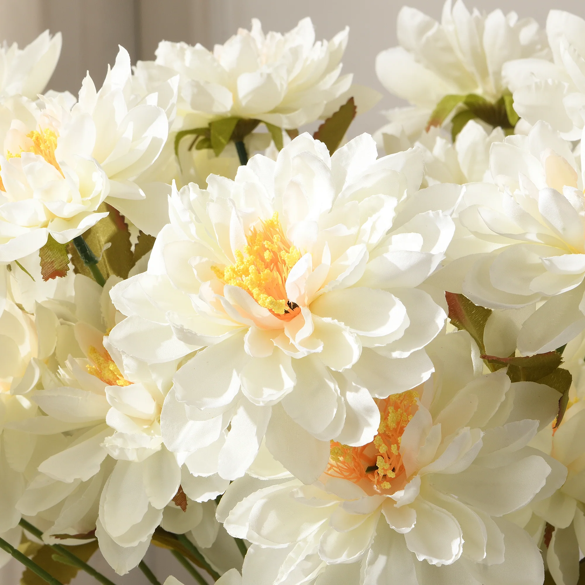Tige de Dahlia 3 fleurs 63 cm - Image 3