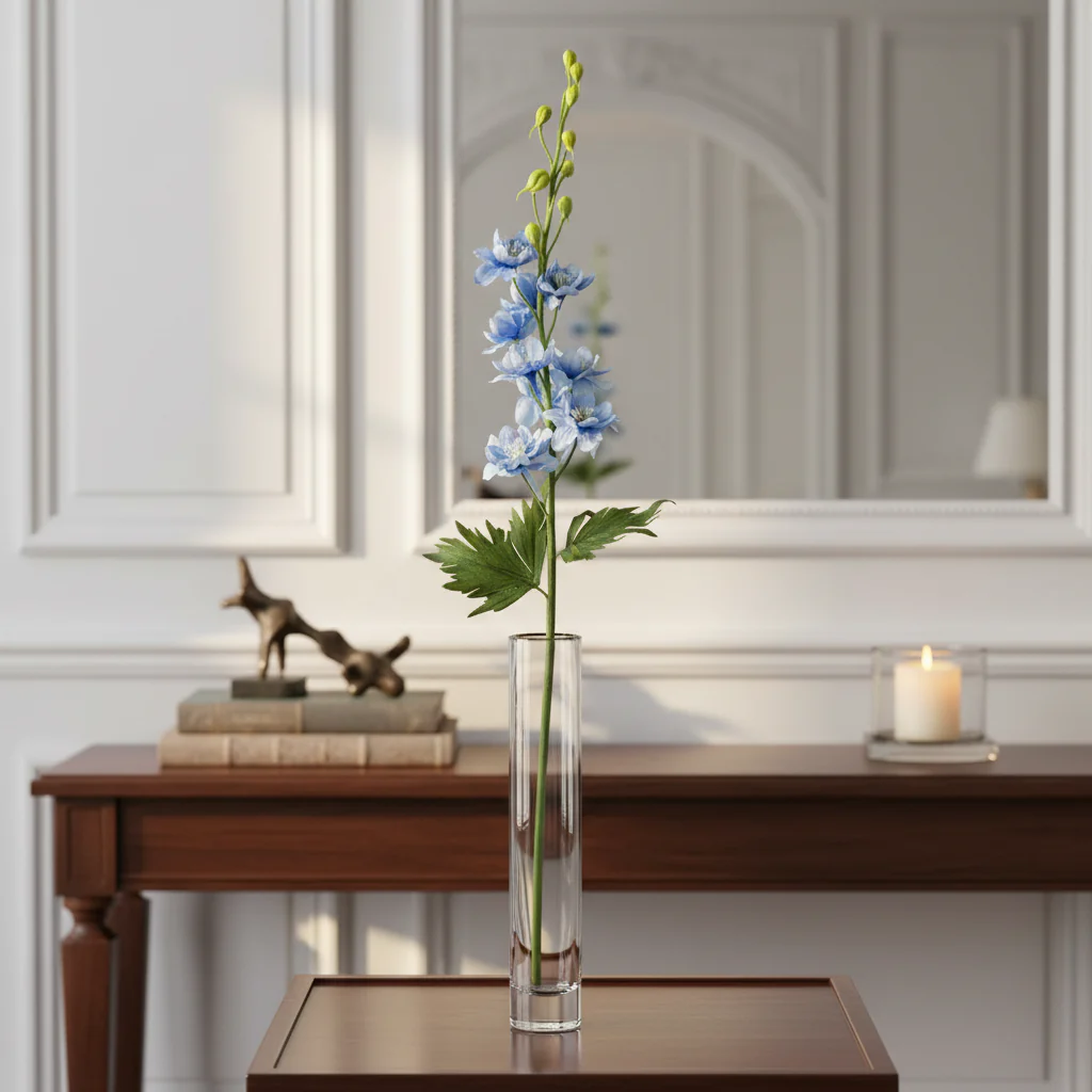 Tige de Delphinium en bourgeons - Image 2