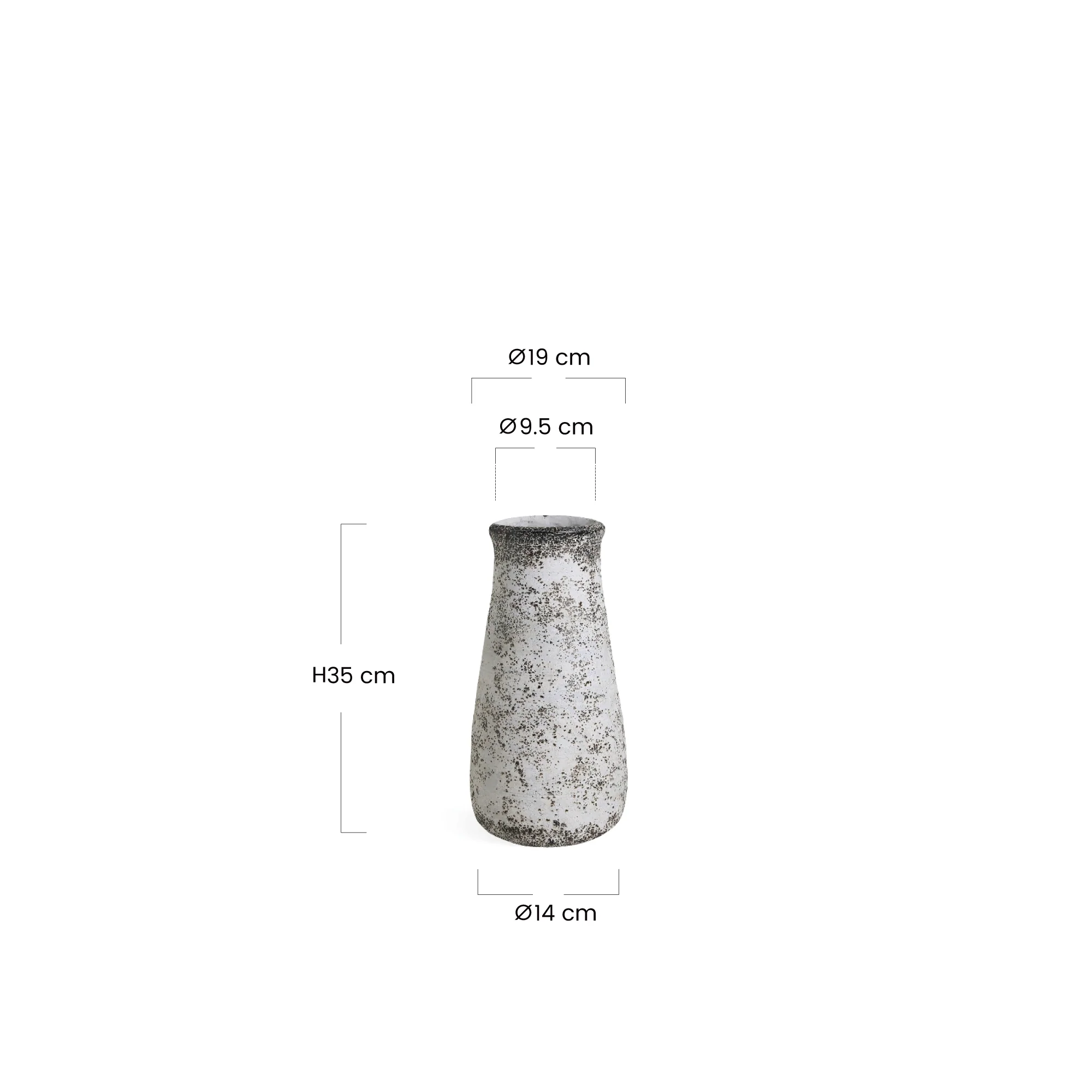 Vase Antica 35 cm - Image 6