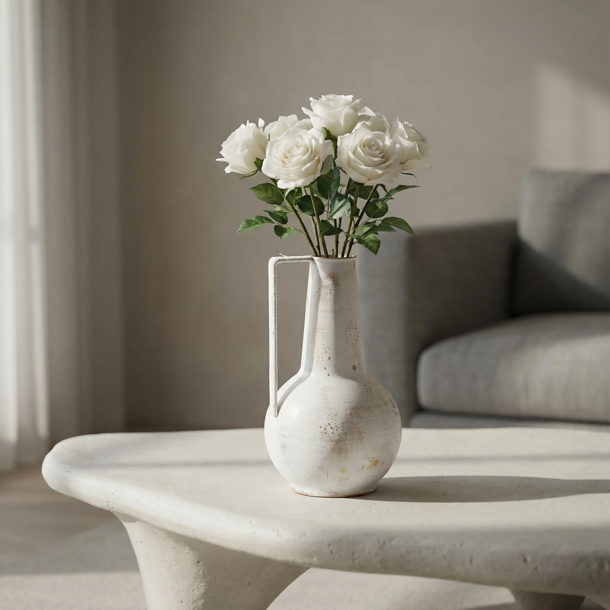 Vase en métal Avena 34cm - Image 2