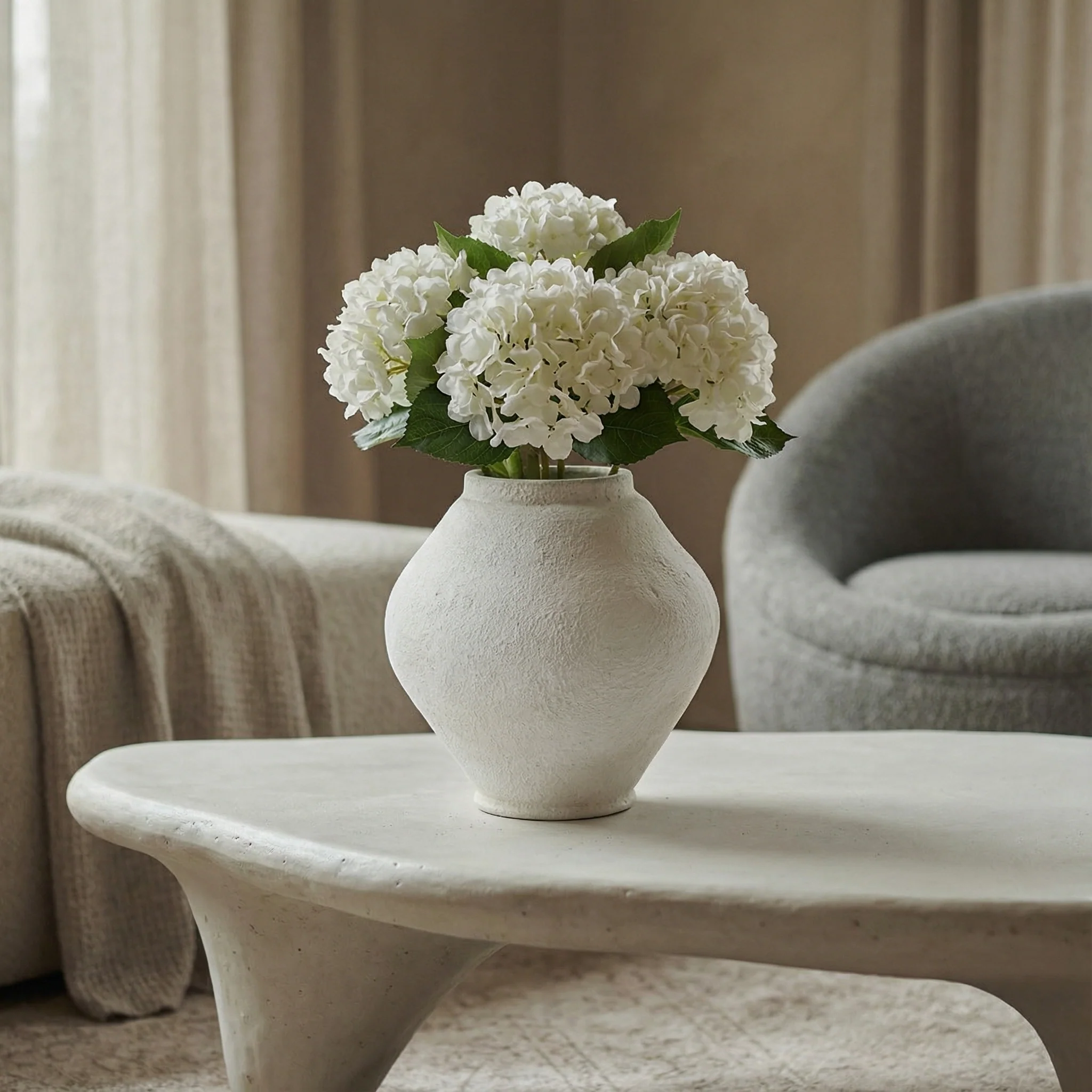 Vase en résine Elvea 28cm - Image 2
